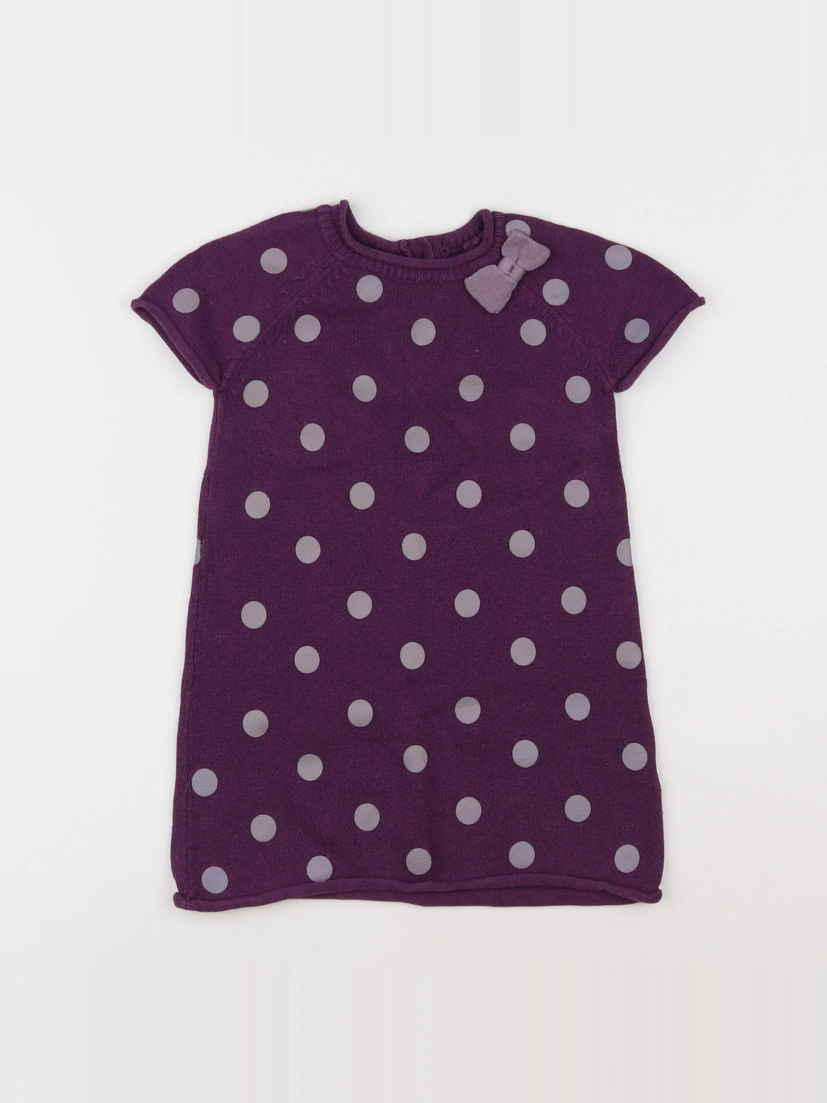 Vertbaudet - robe violet - 18 mois