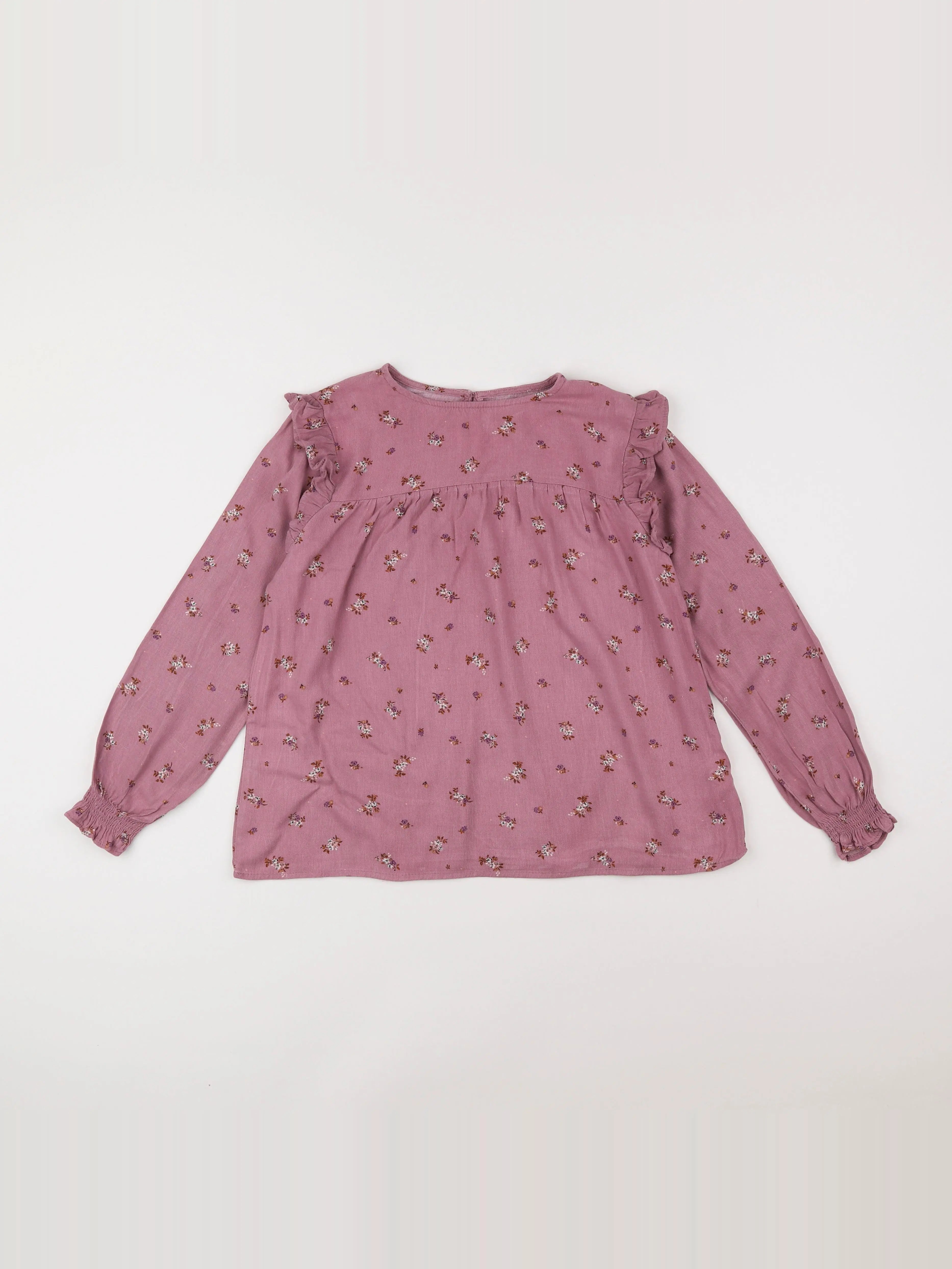 Vertbaudet - blouse rose - 10 ans