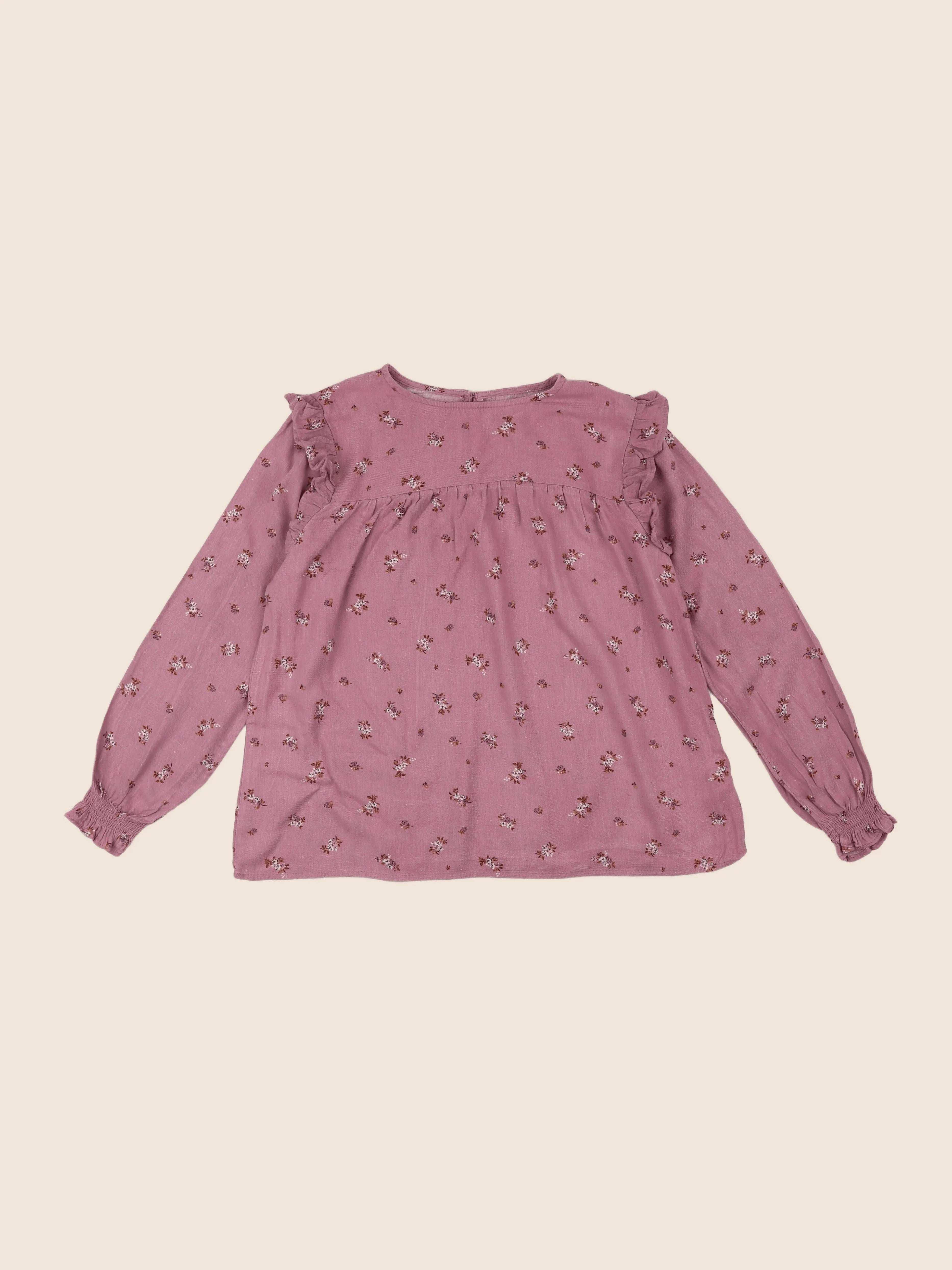 Vertbaudet - blouse rose - 10 ans