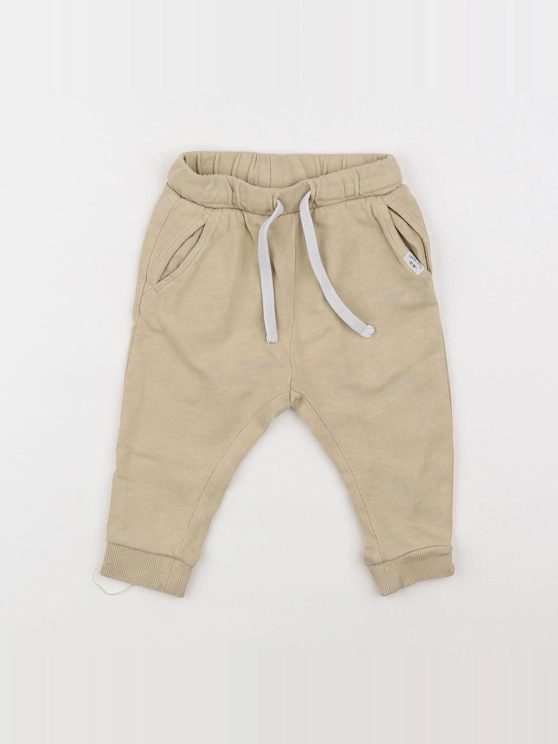 H&M - jogging jaune - 6/9 mois