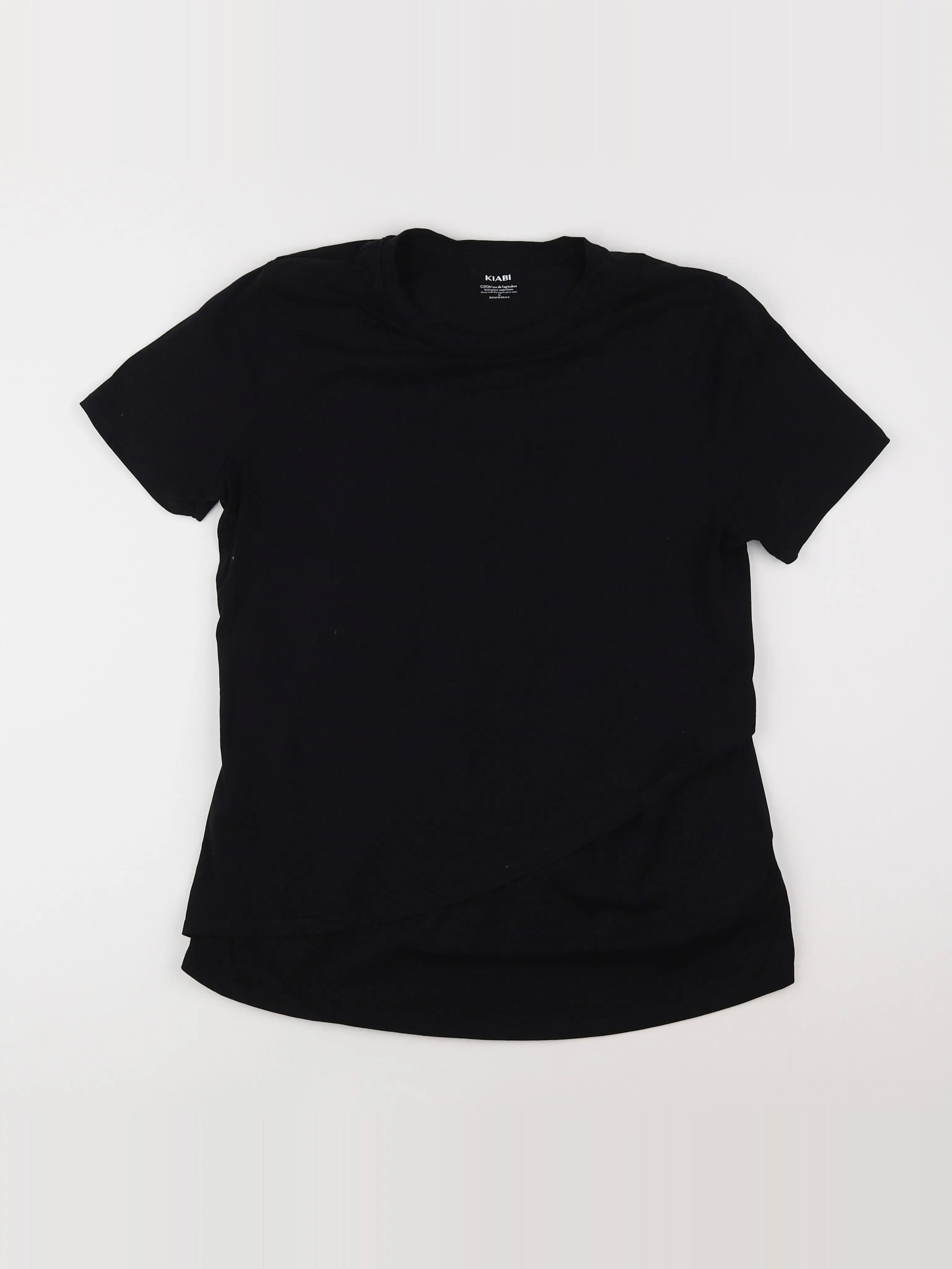 Kiabi - tee-shirt grossesse noir - 36