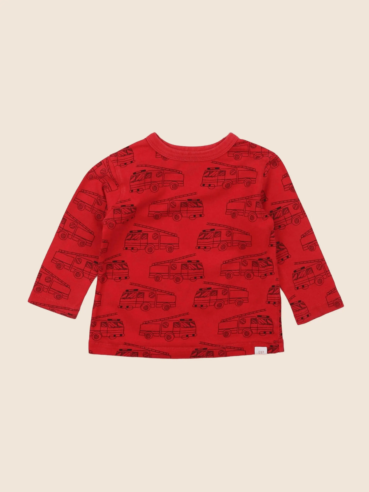 GAP - tee-shirt rouge - 12/18 mois