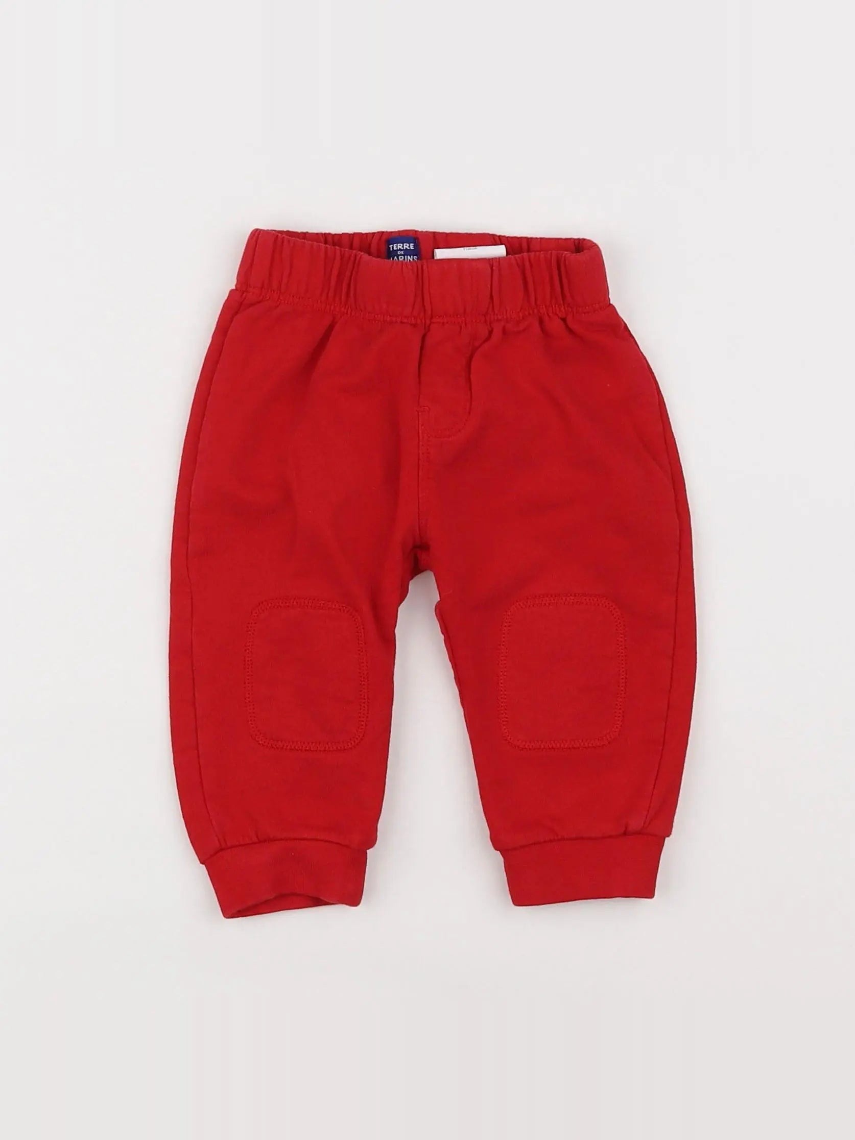 Terre de marins - jogging rouge - 6 mois