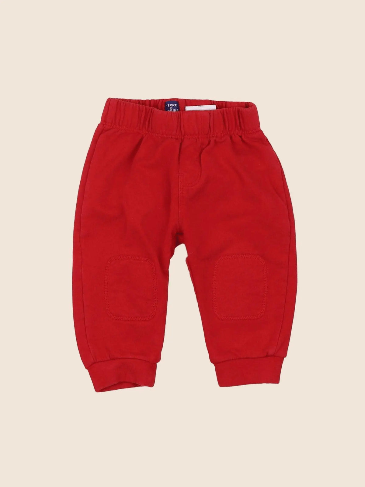 Terre de marins - jogging rouge - 6 mois