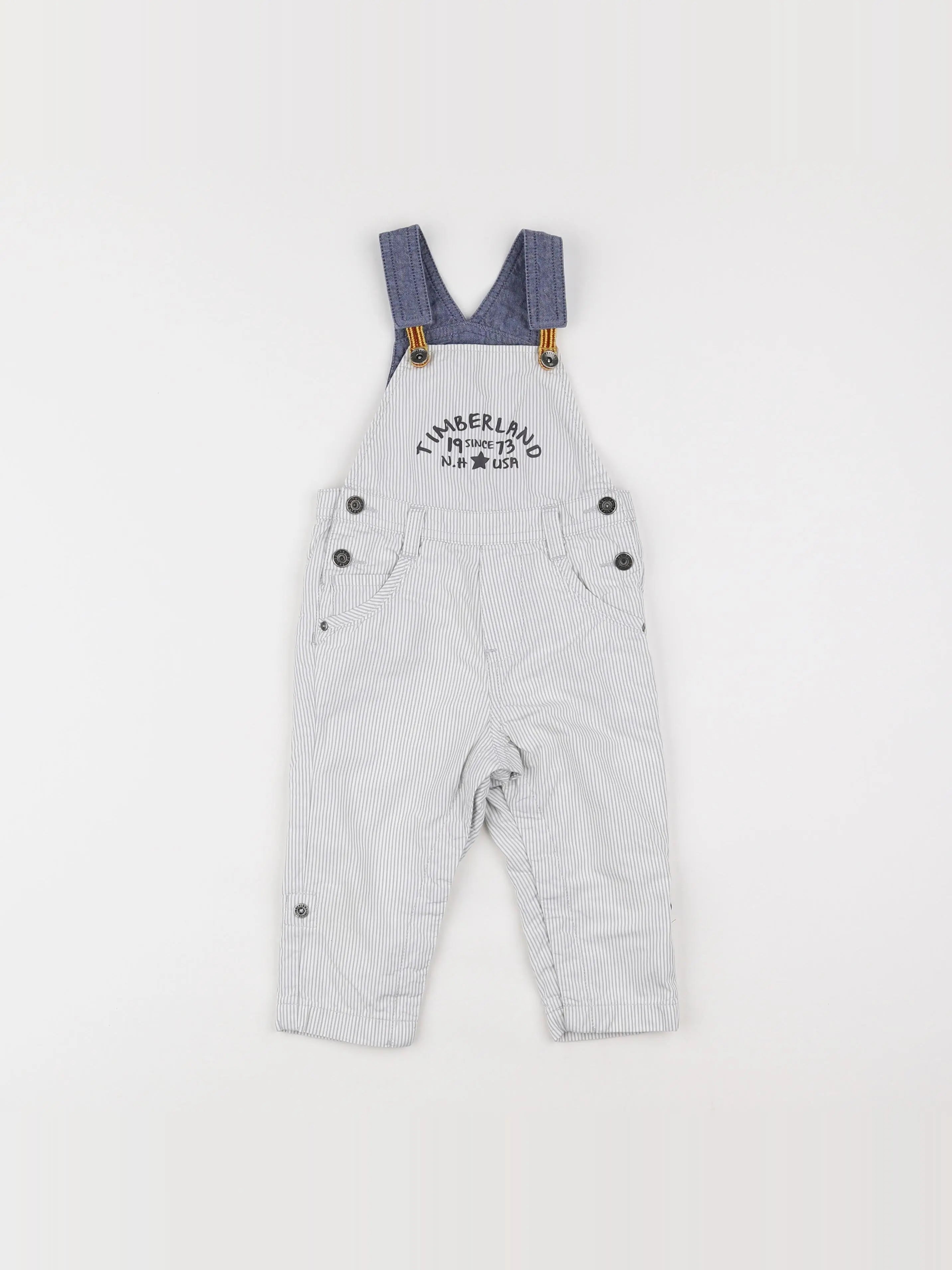 Timberland - salopette bleu - 12 mois