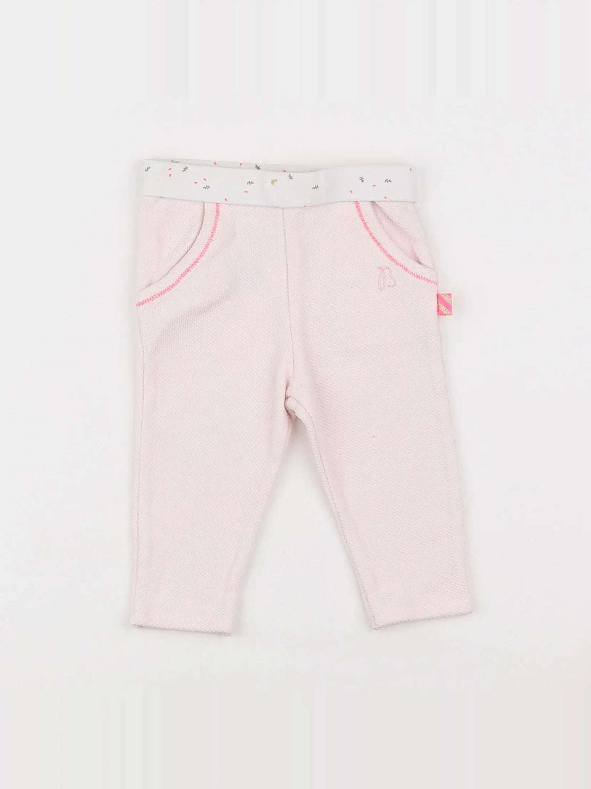 Billie Blush - jogging rose - 6 mois