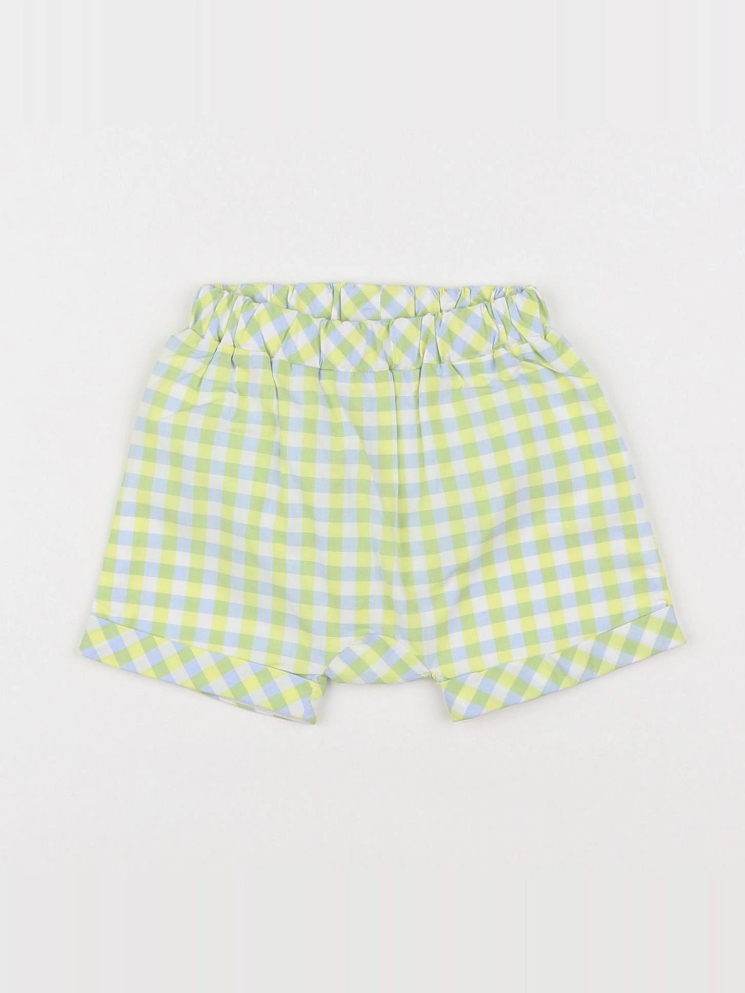 Jacadi - short gris, jaune - 3 mois