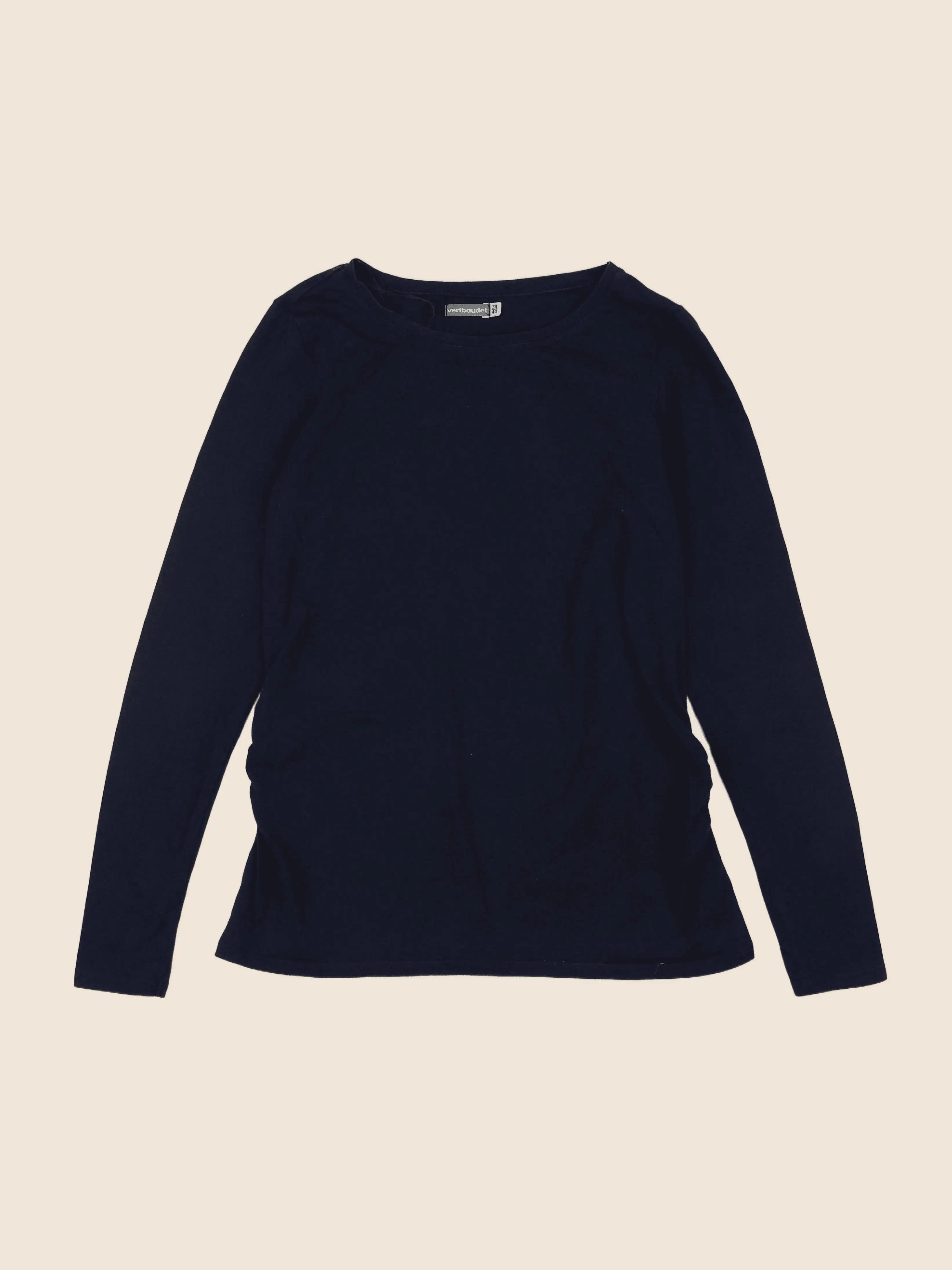 Vertbaudet - tee-shirt grossesse bleu - 38 à 40