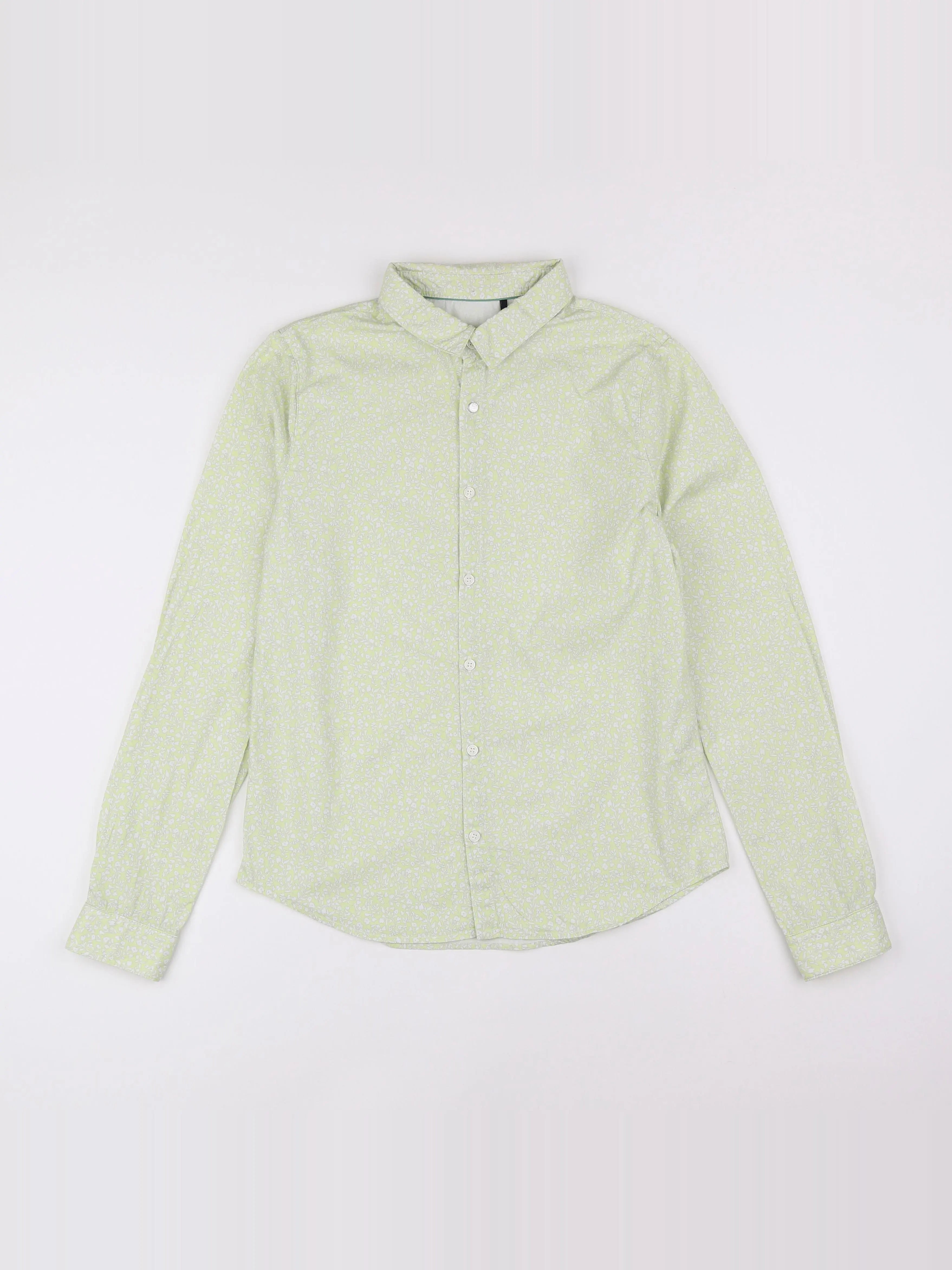 IKKS - chemise jaune - 14 ans