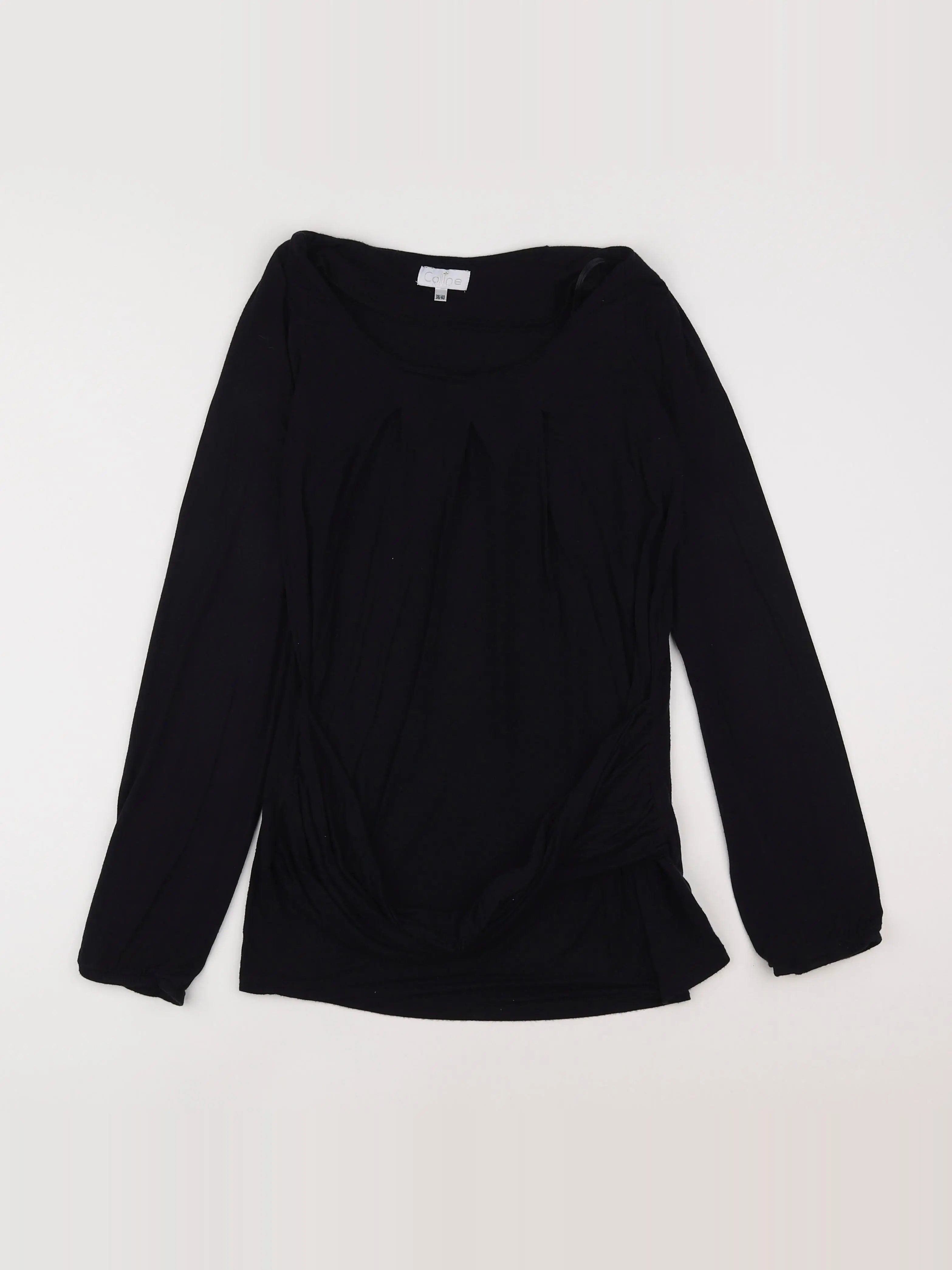 Vertbaudet - tee-shirt grossesse noir - 38 à 40