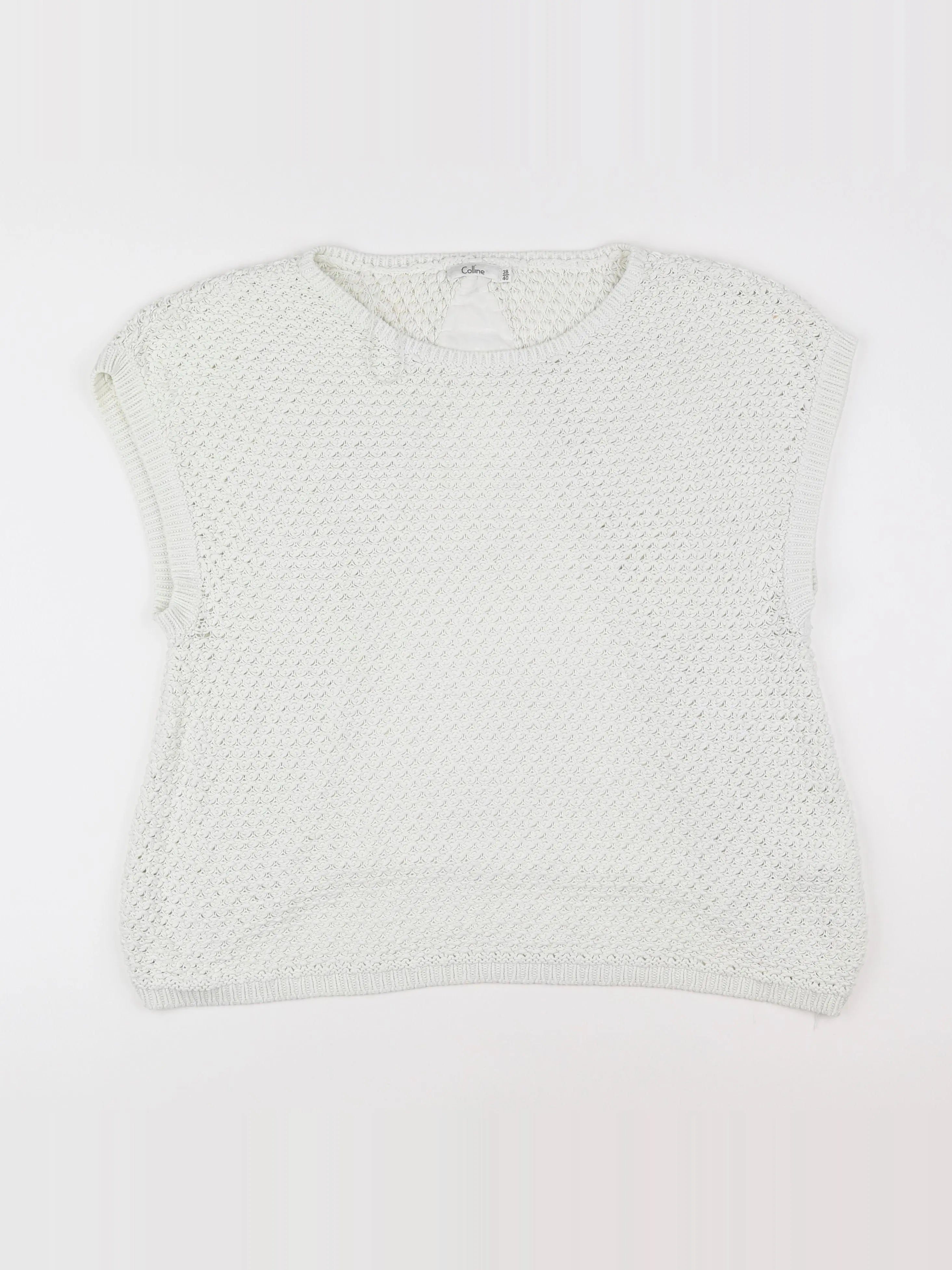 Vertbaudet - pull grossesse blanc - 38 à 40