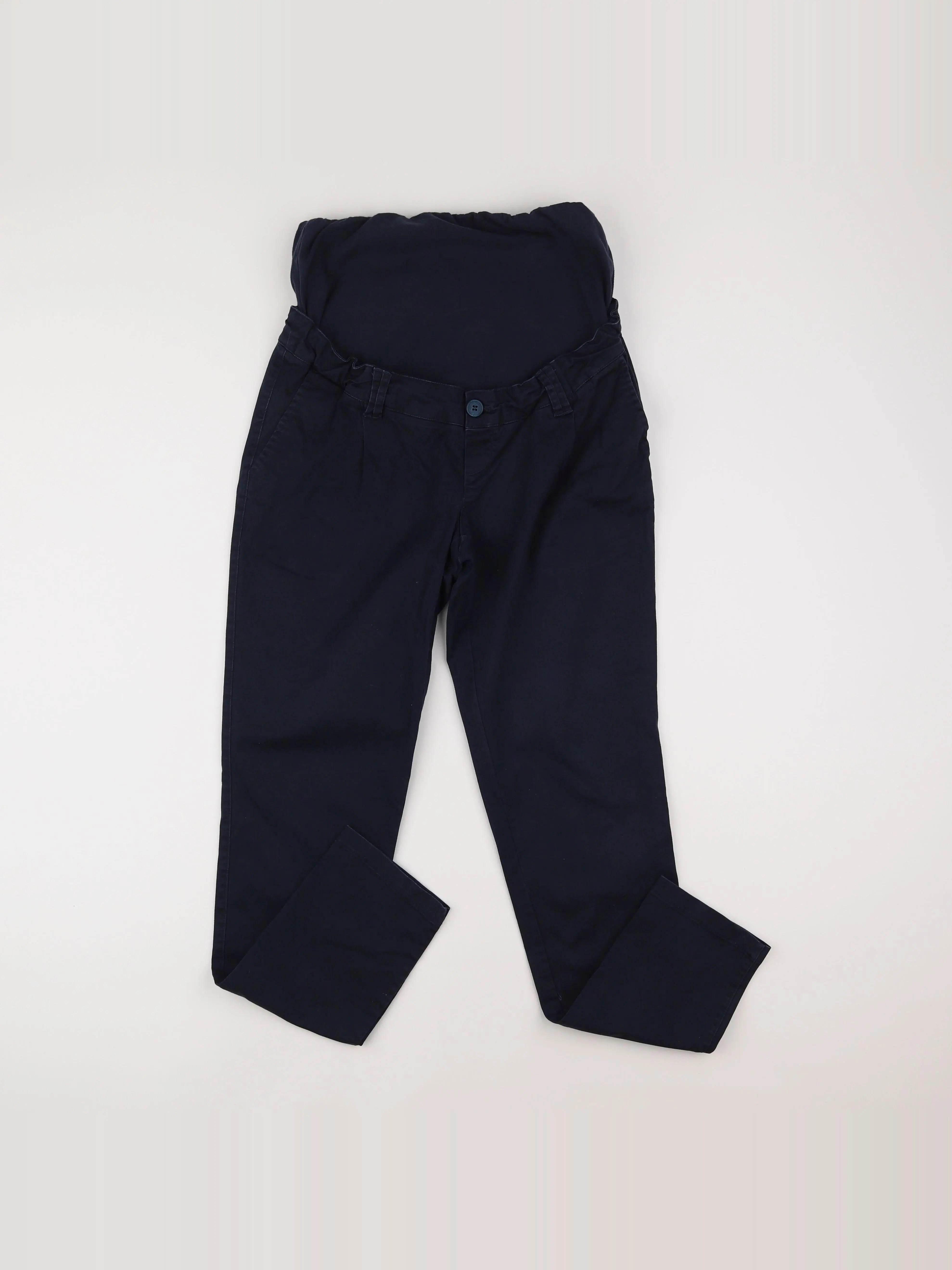 Vertbaudet - pantalon grossesse bleu - 38