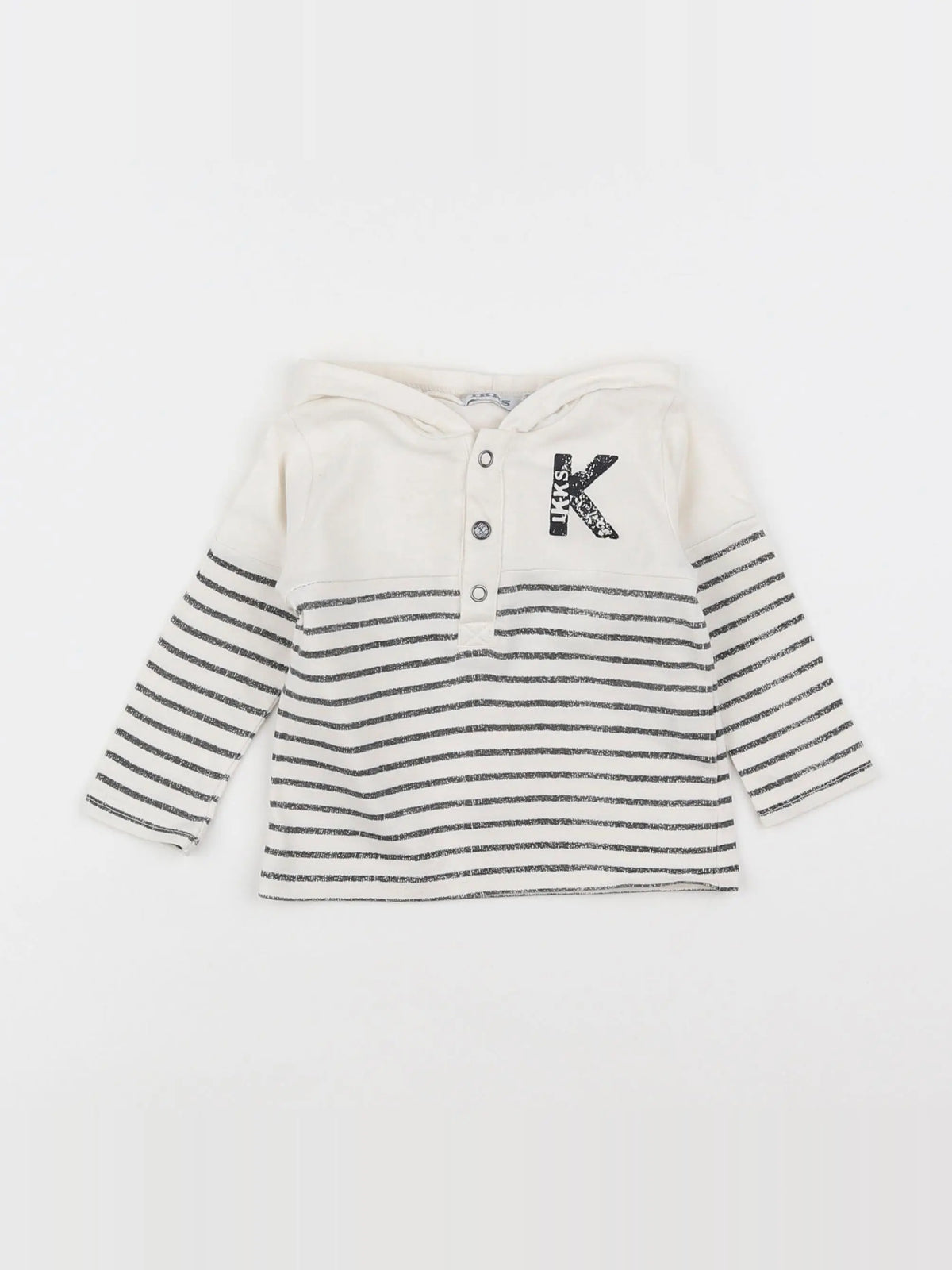 IKKS - tee-shirt beige - 6 mois