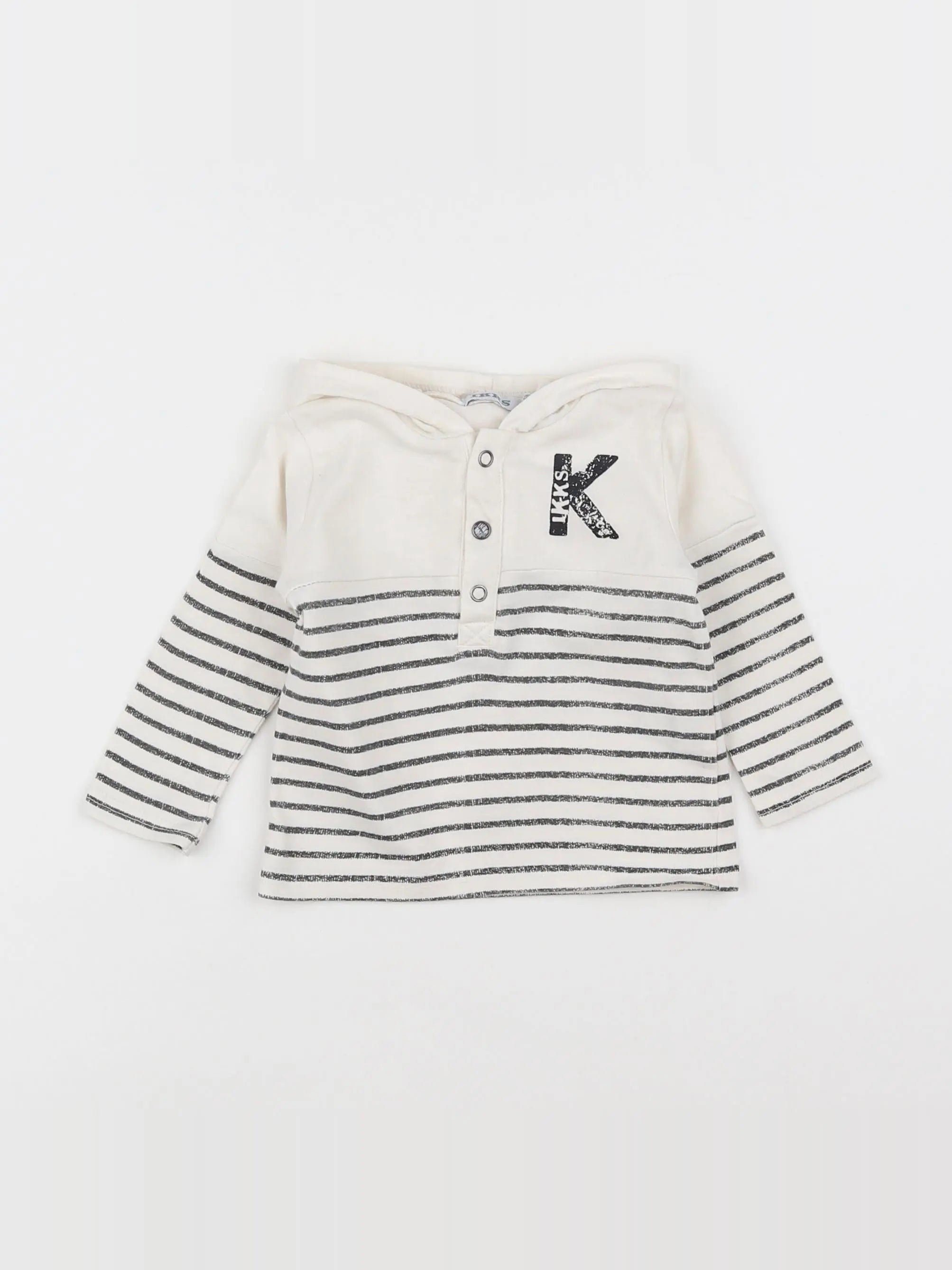 IKKS - tee-shirt beige - 6 mois