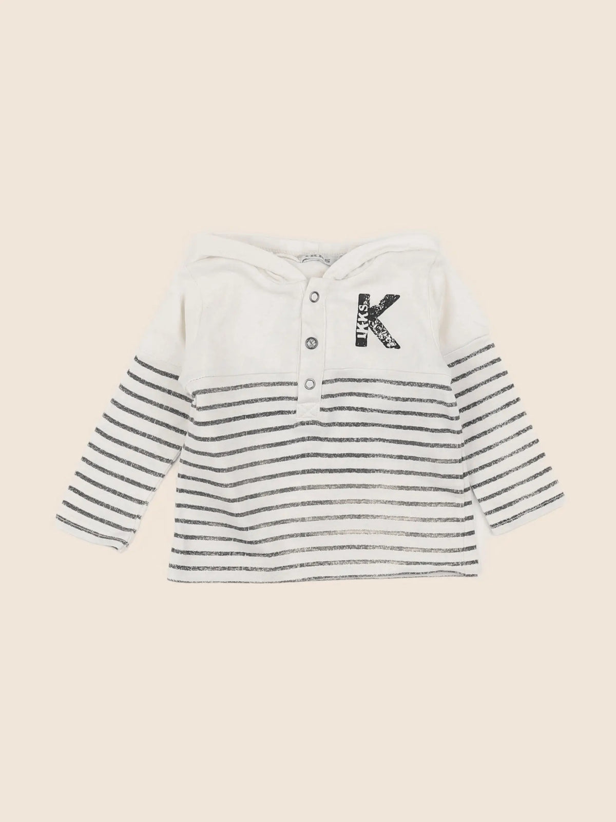 IKKS - tee-shirt beige - 6 mois