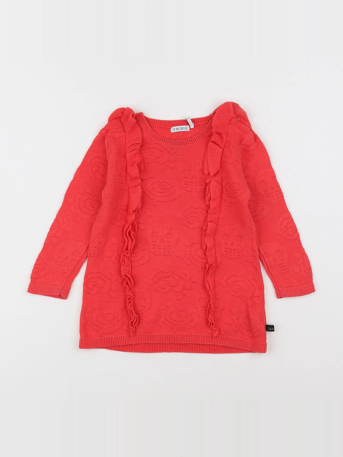 IKKS - robe rouge - 18 mois