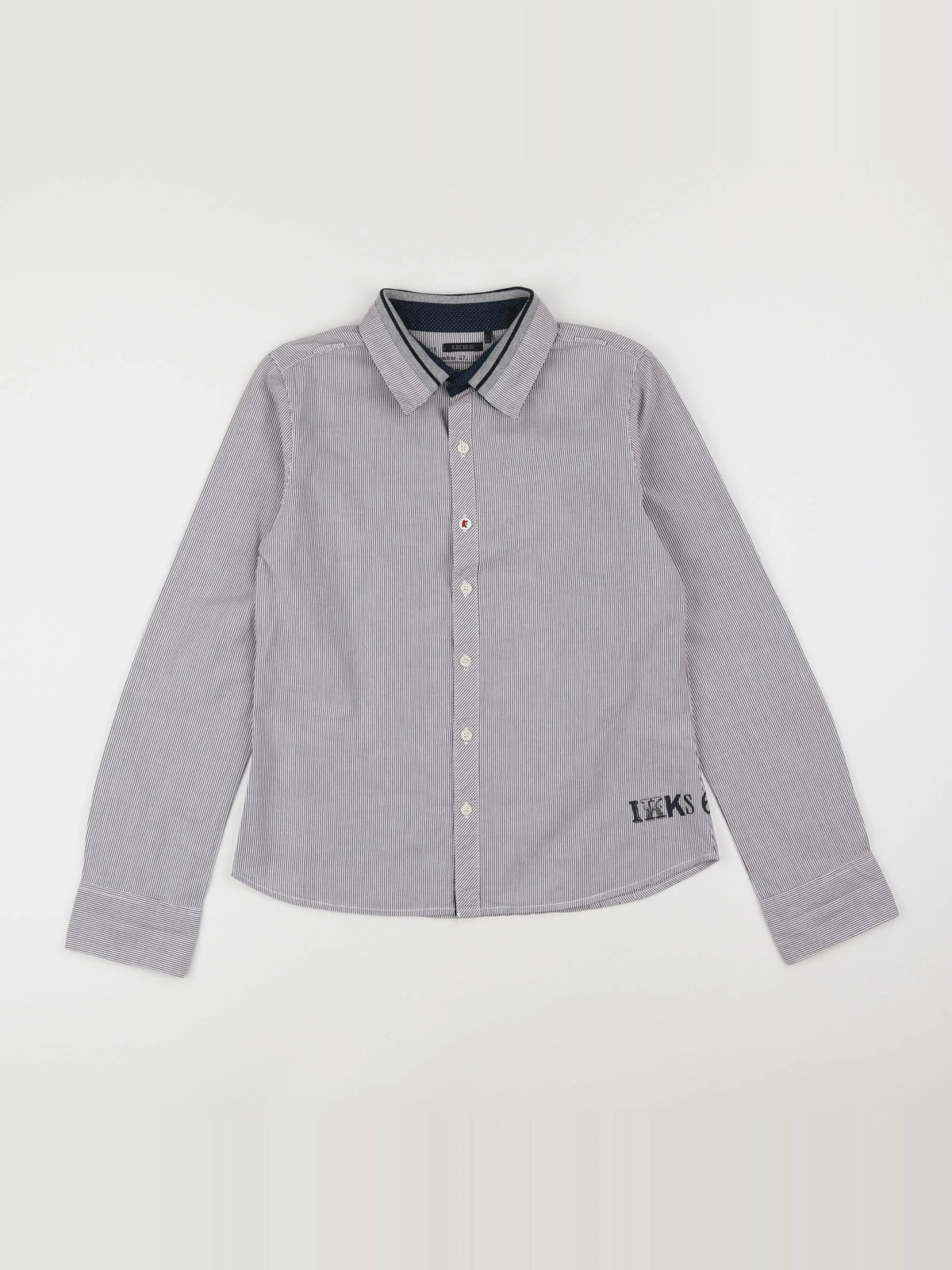 IKKS - chemise gris - 12 ans