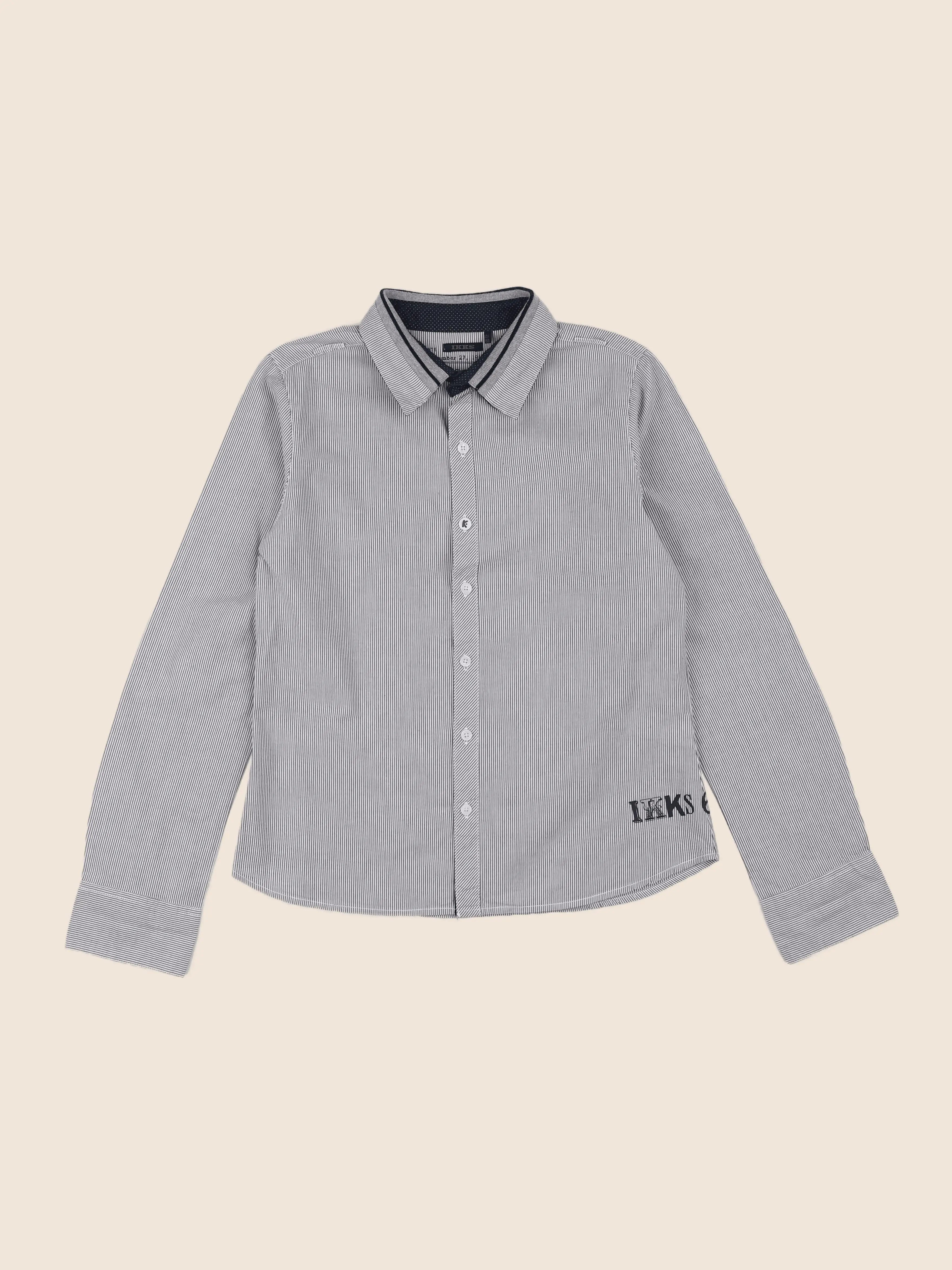 IKKS - chemise gris - 12 ans