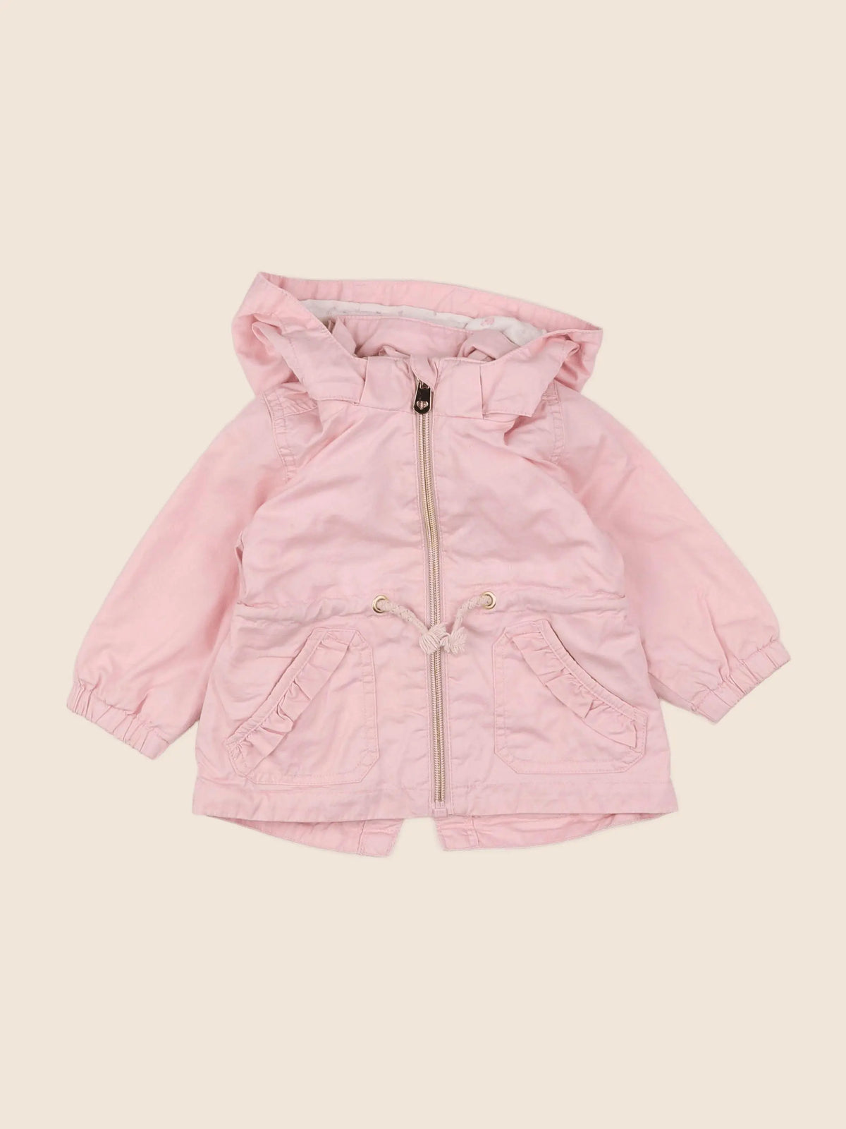 H&M - veste rose - 3/6 mois