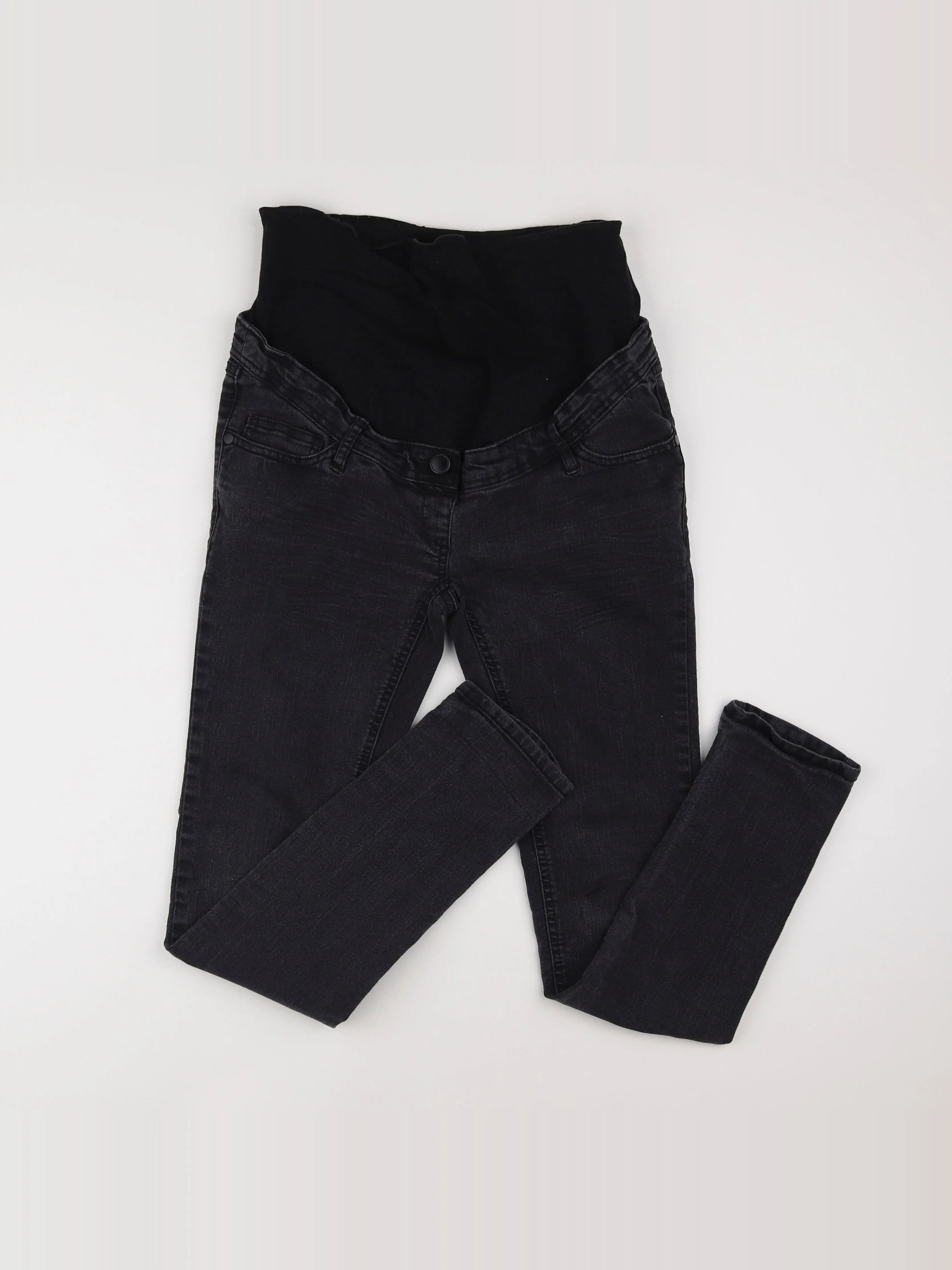 Kiabi - jean grossesse gris - 38