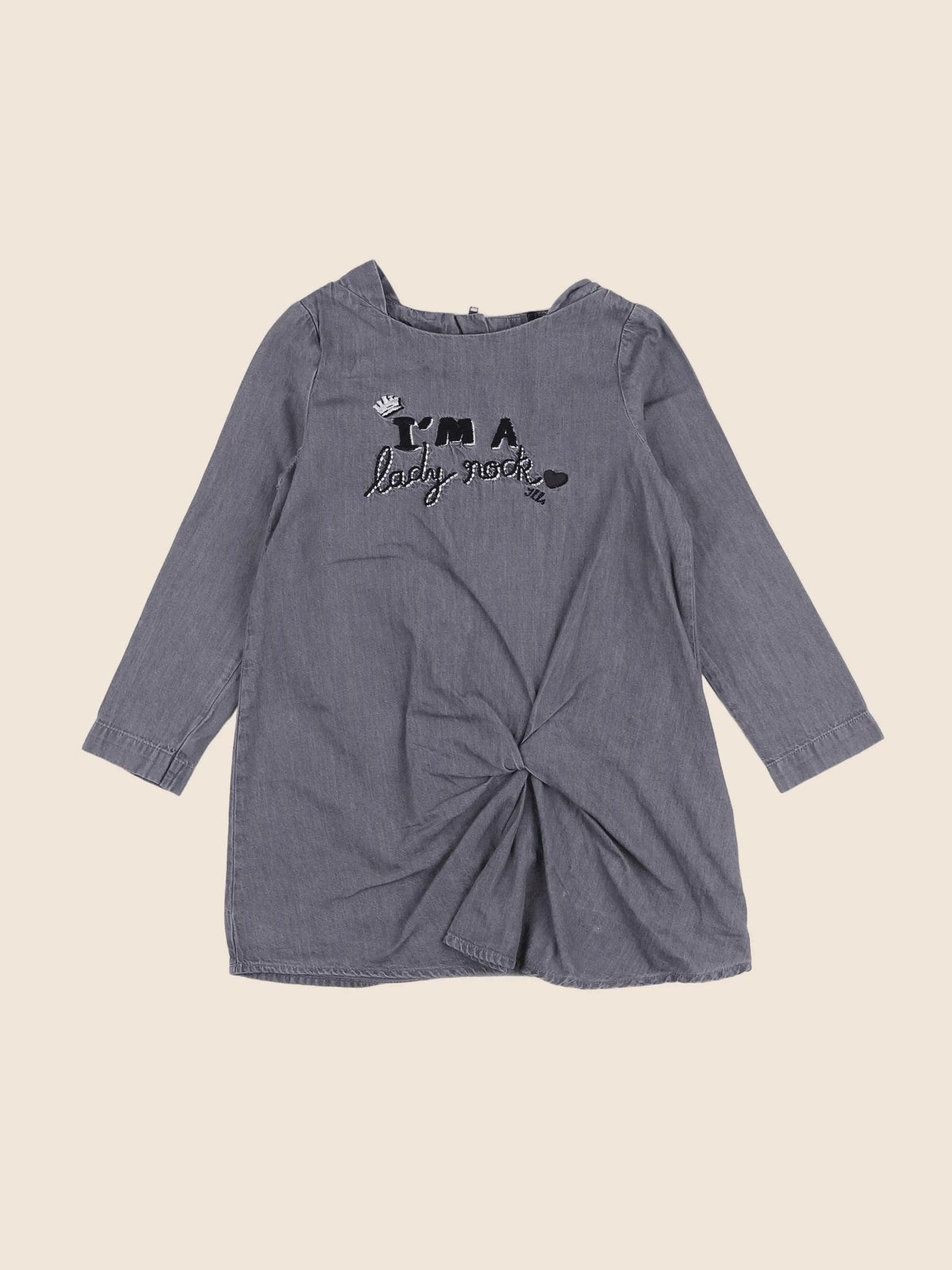 IKKS - robe gris - 3 ans