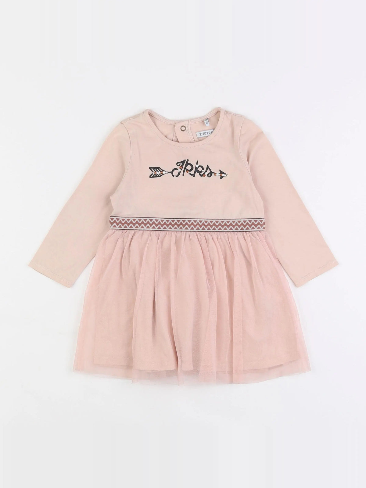 IKKS - robe rose - 18 mois