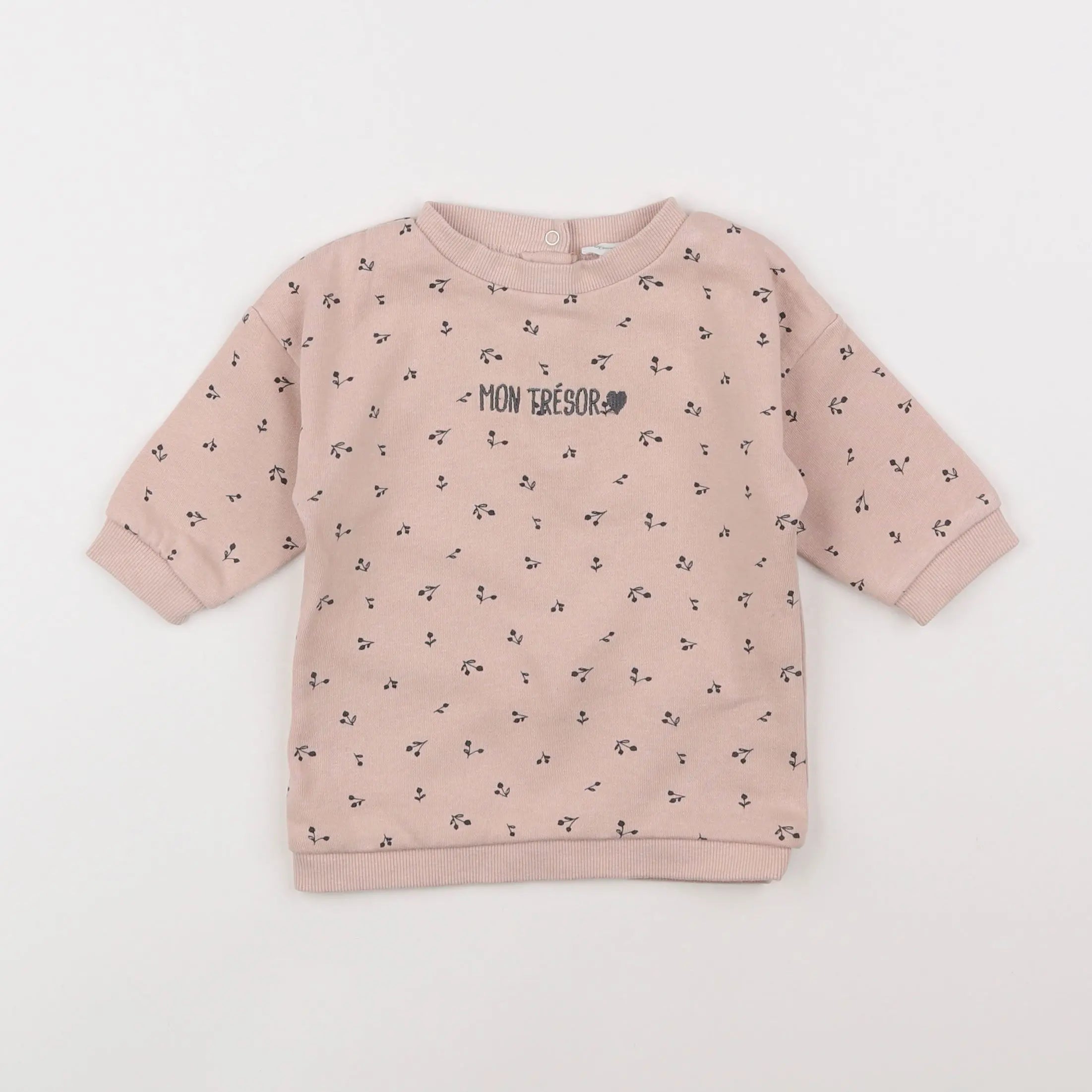 Vertbaudet - robe rose - 6 mois