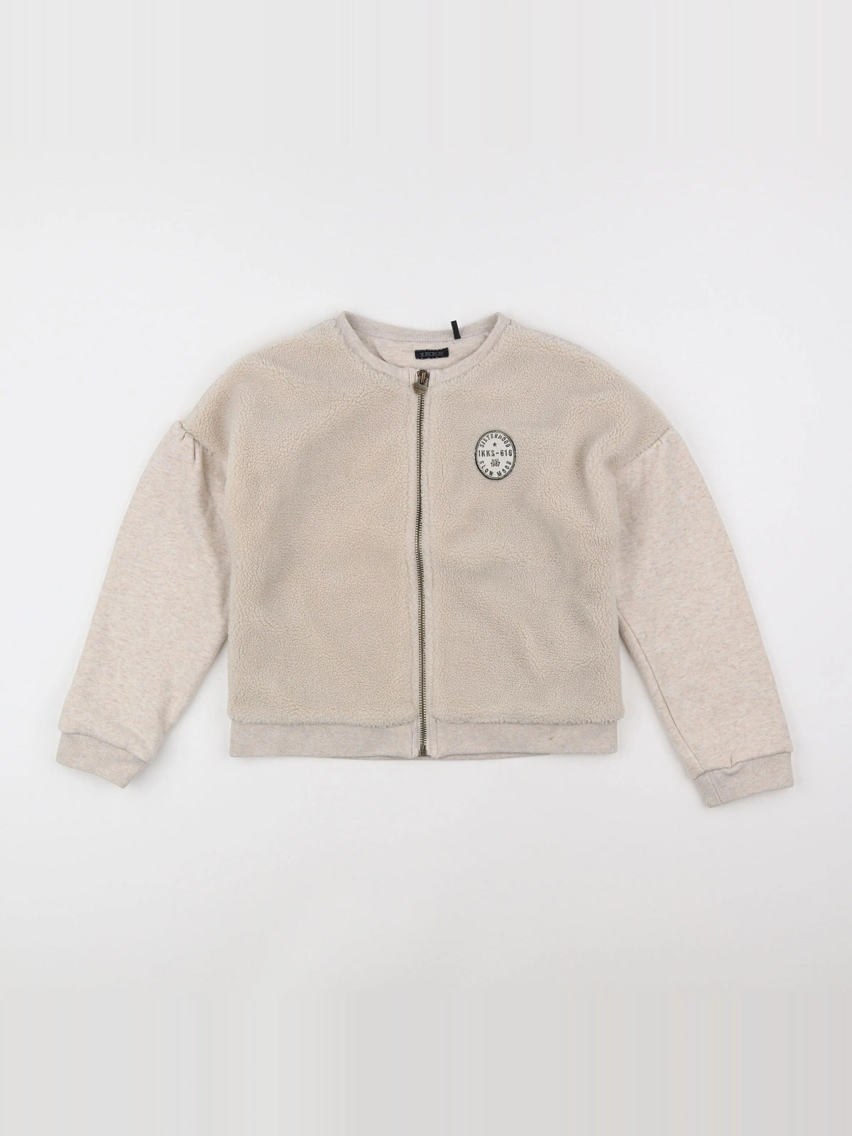 IKKS - sweat beige - 10 ans