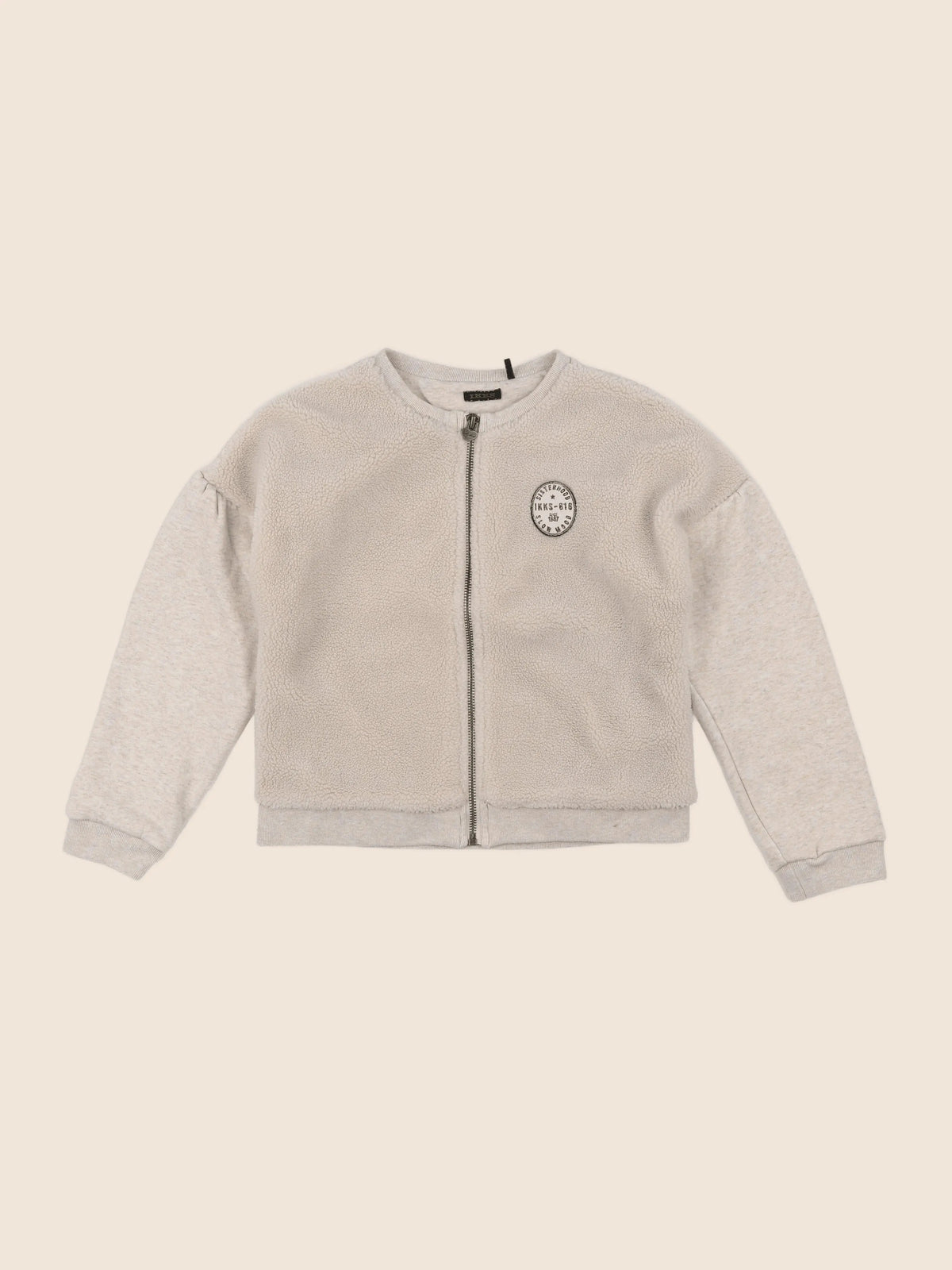 IKKS - sweat beige - 10 ans