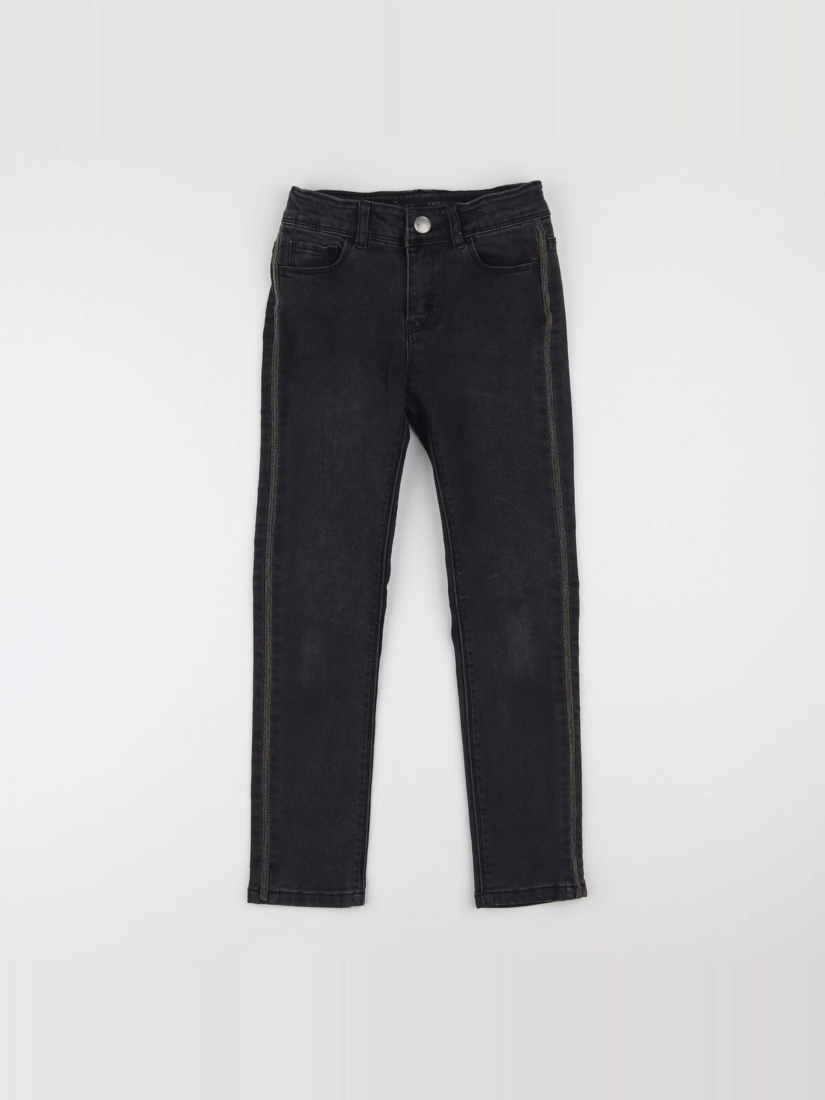 IKKS - jean gris - 7 ans