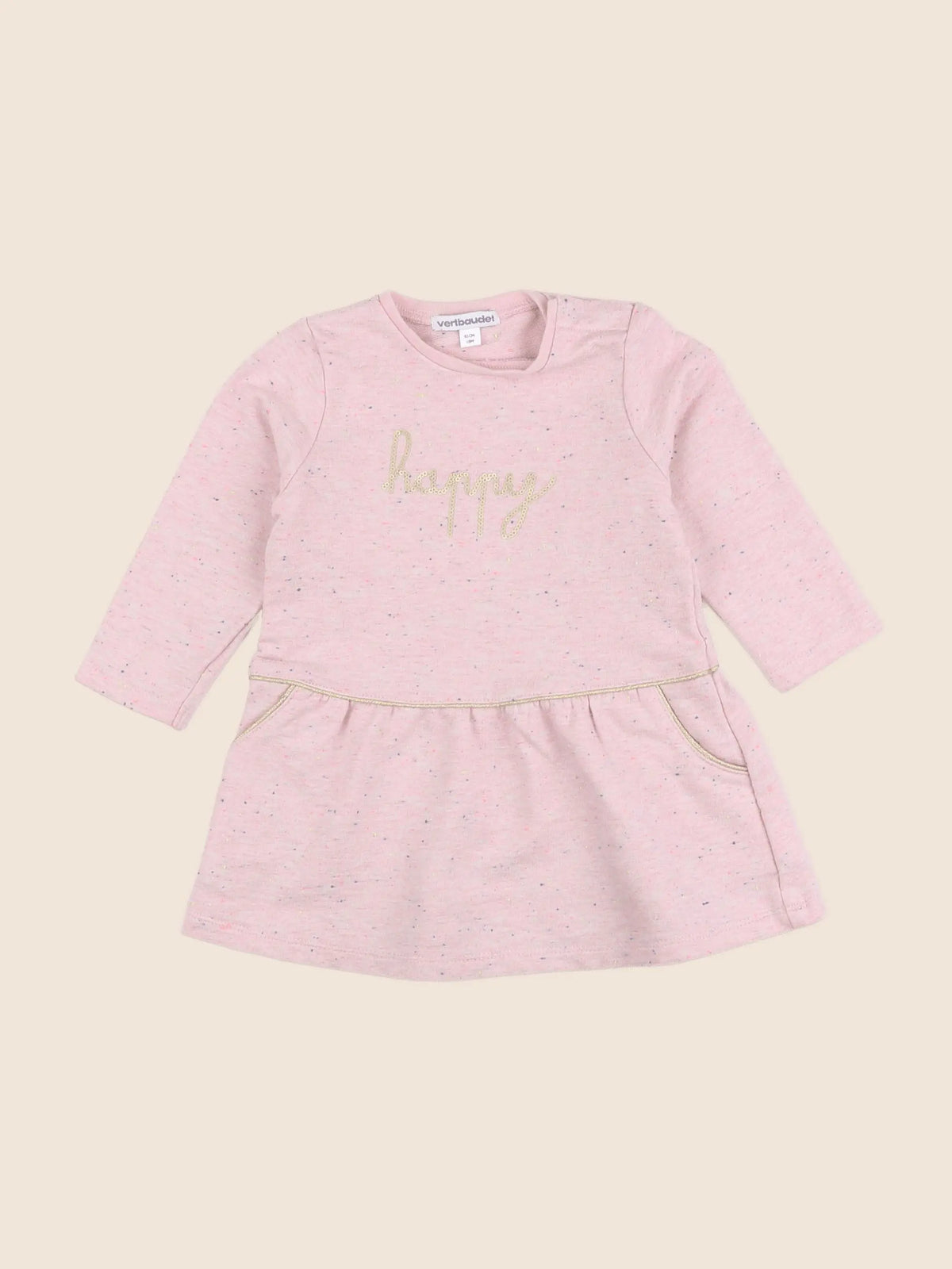 Vertbaudet - robe rose - 18 mois