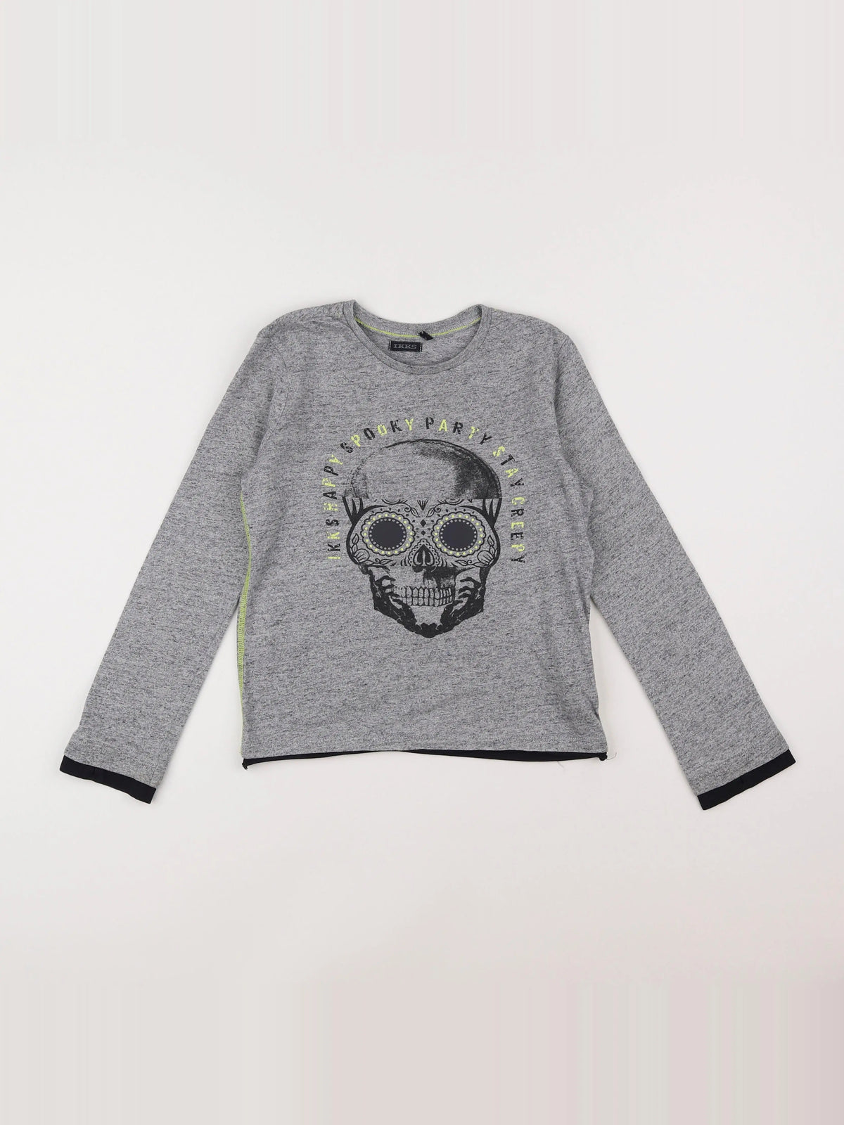 IKKS - tee-shirt gris - 6 ans