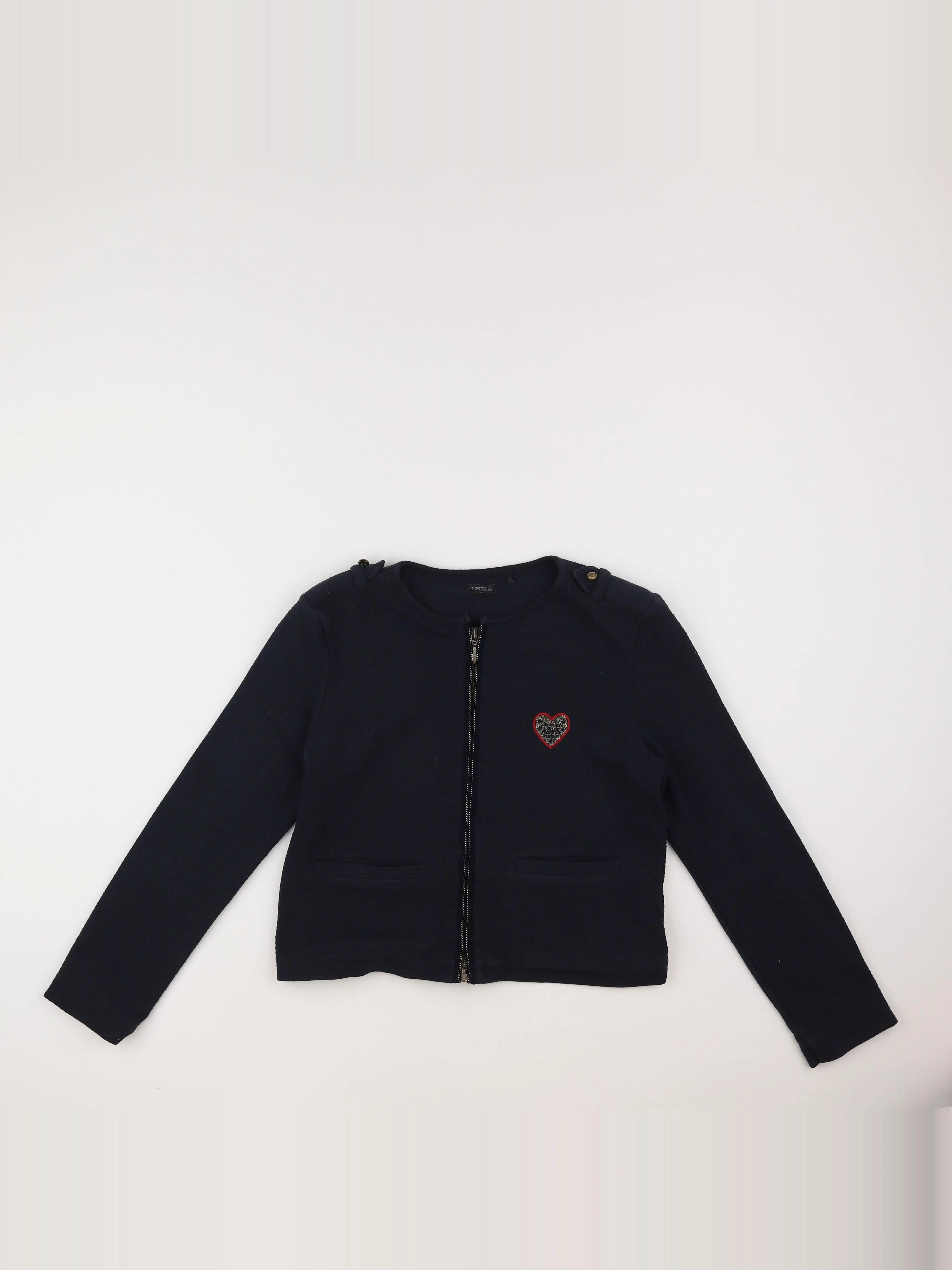 IKKS - sweat bleu - 12 ans