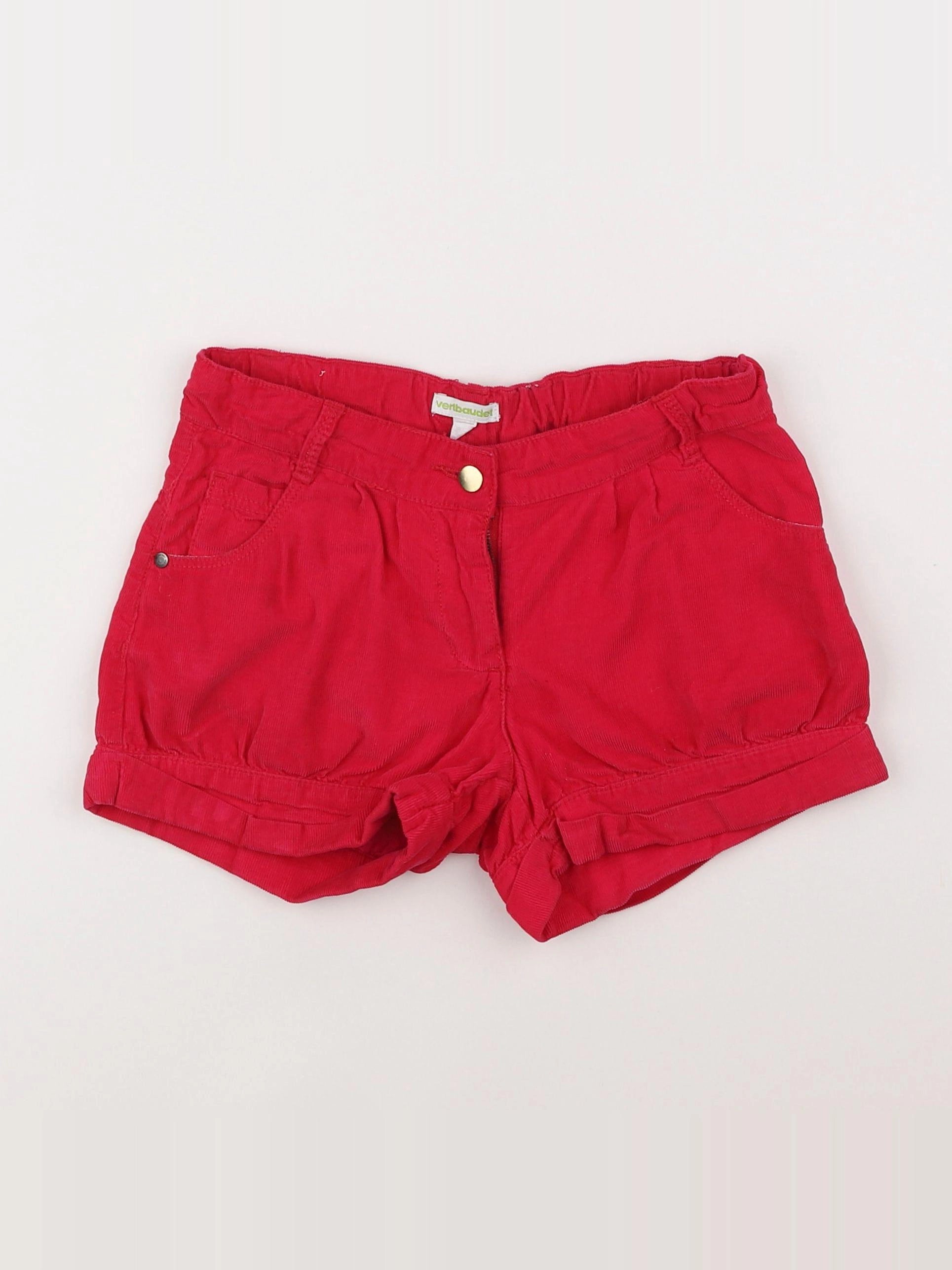 Vertbaudet - short rose - 8 ans