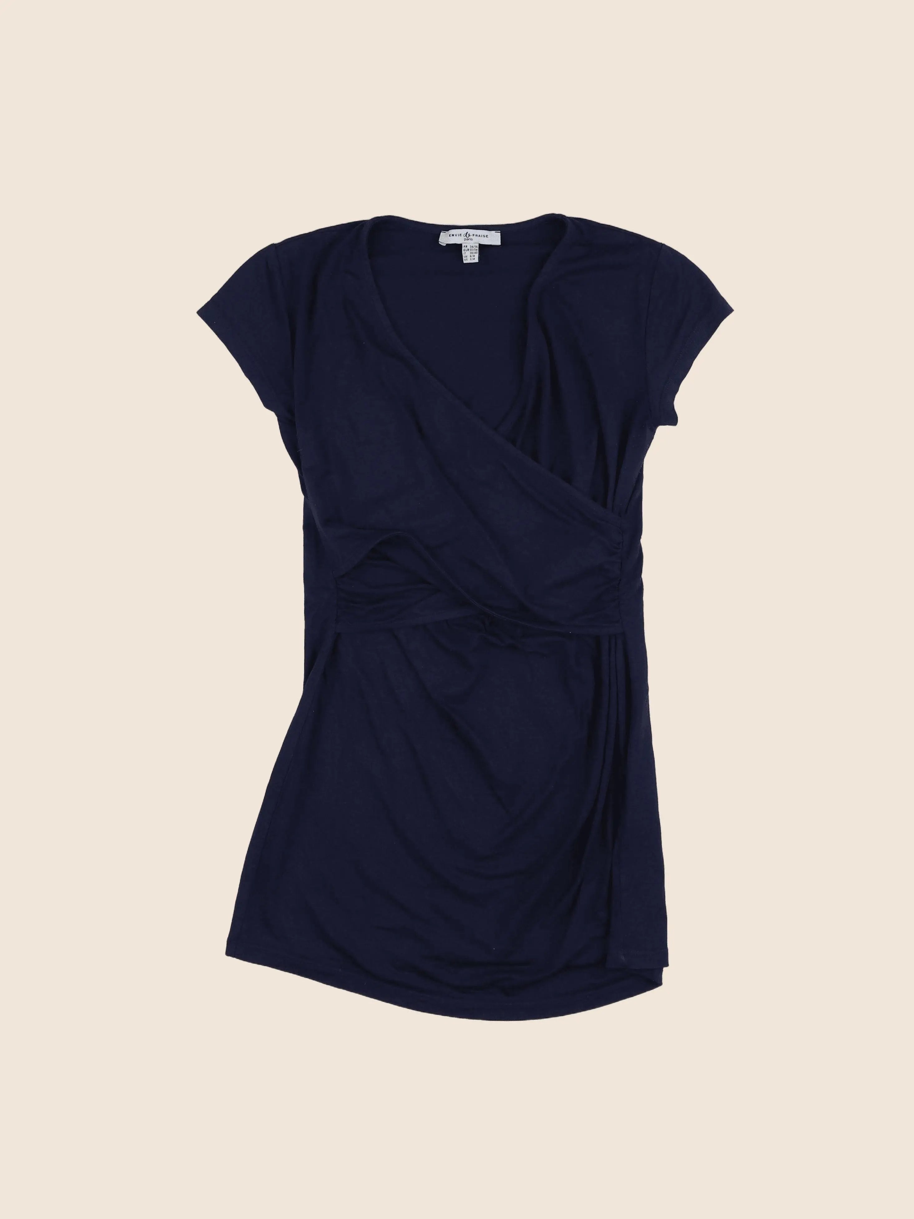 Envie de fraise - robe grossesse bleu - 34 à 36