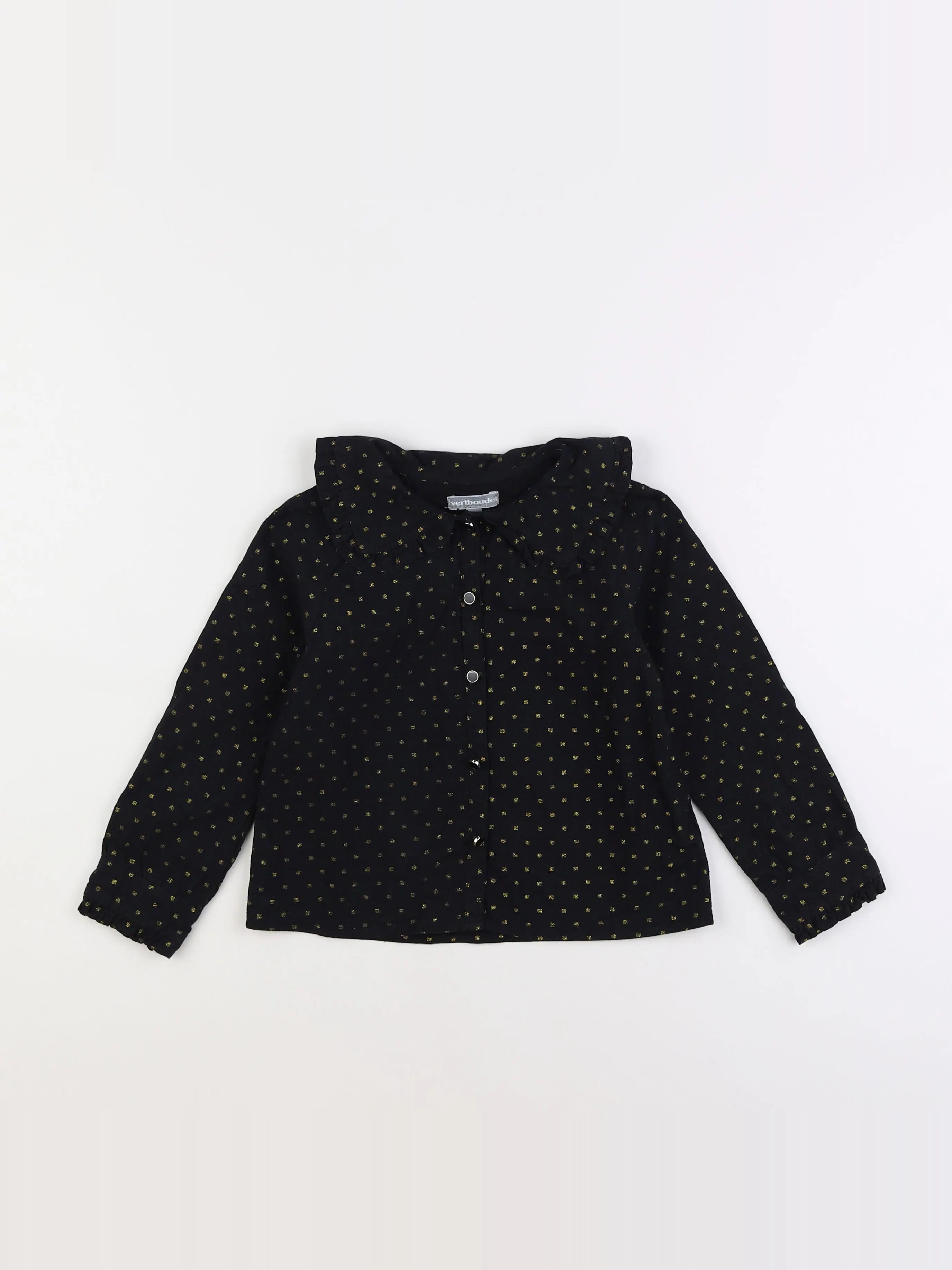 Vertbaudet - blouse noir - 5 ans
