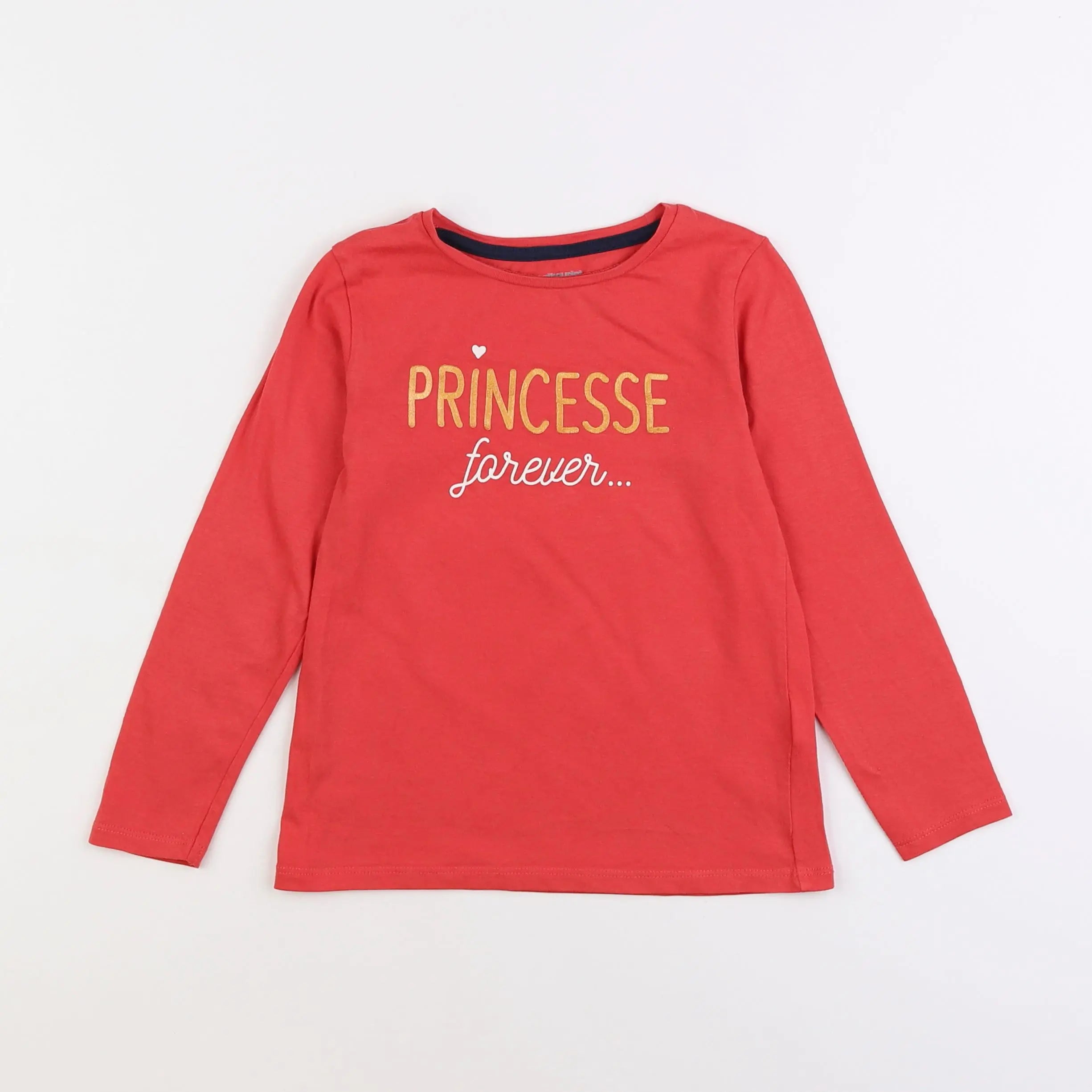 Vertbaudet - tee-shirt rose - 6 ans