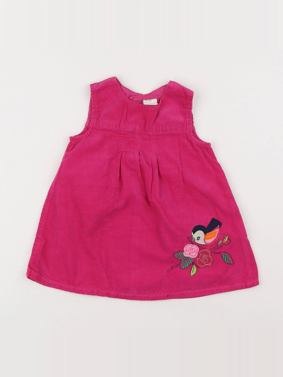 H&M - robe rose - 3/6 mois