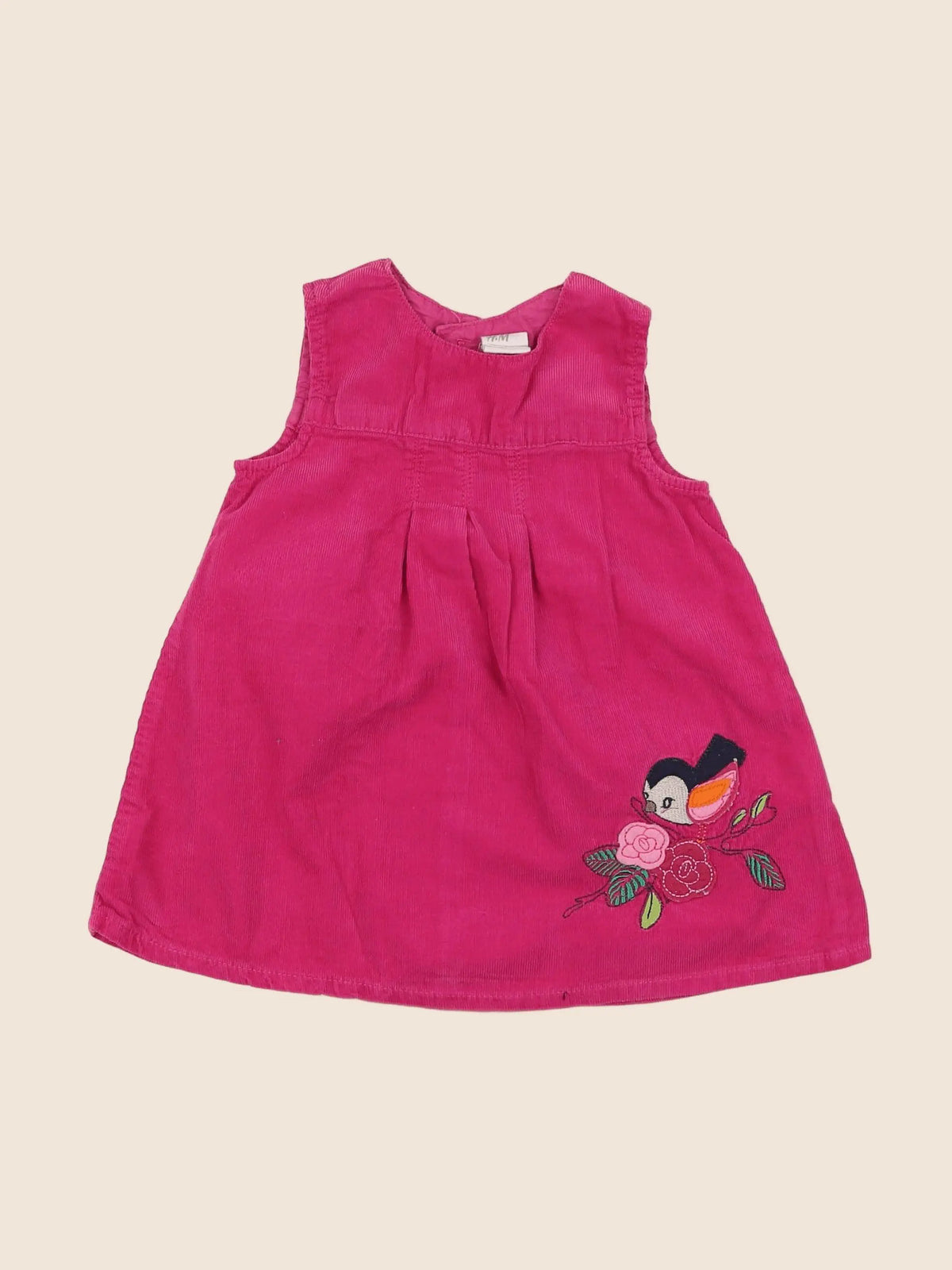 H&M - robe rose - 3/6 mois