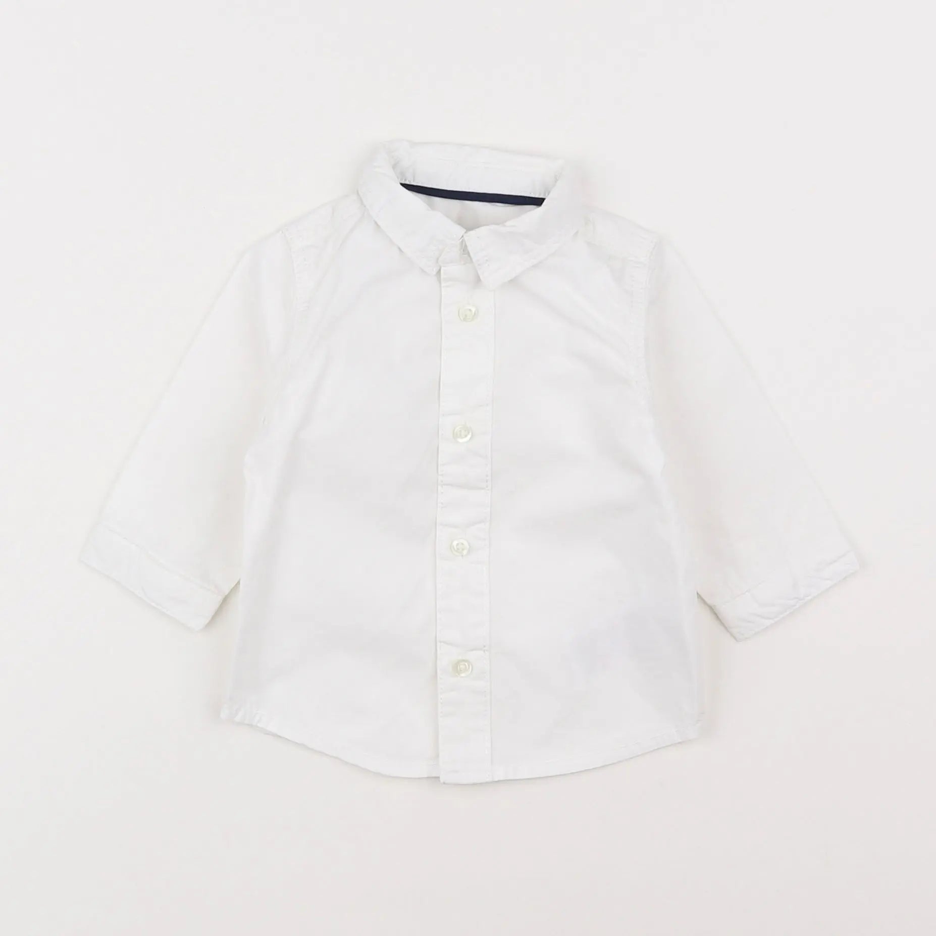 Vertbaudet - chemise blanc - 3 mois