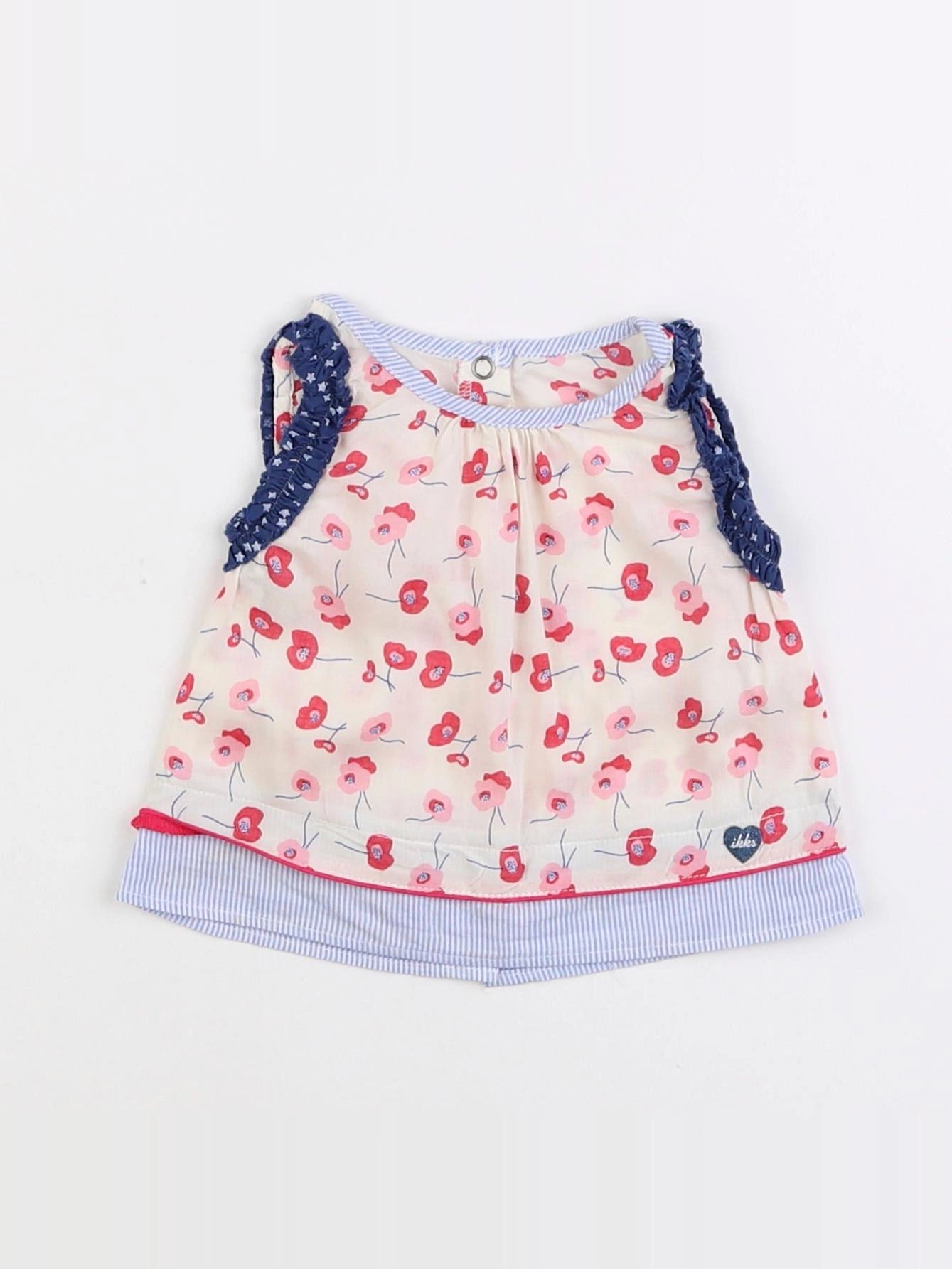 IKKS - blouse multicolore - 6 mois