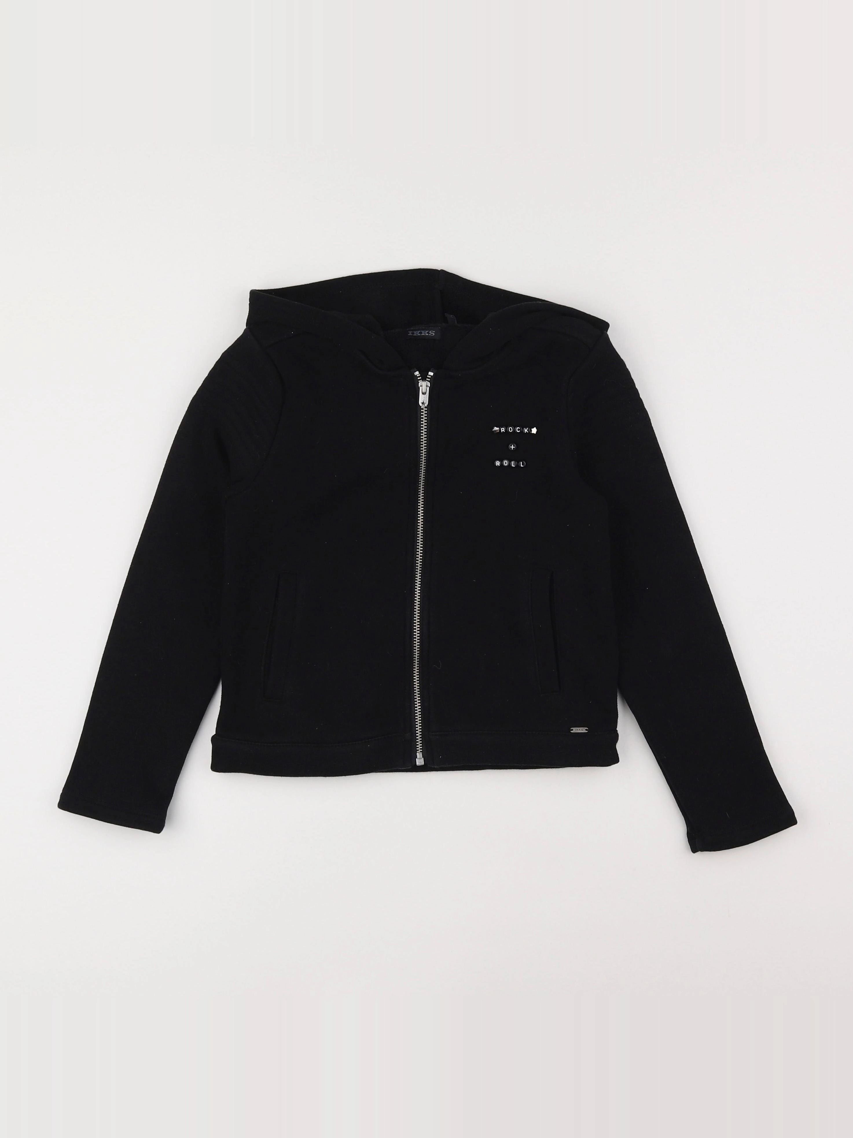 IKKS - veste noir - 8 ans