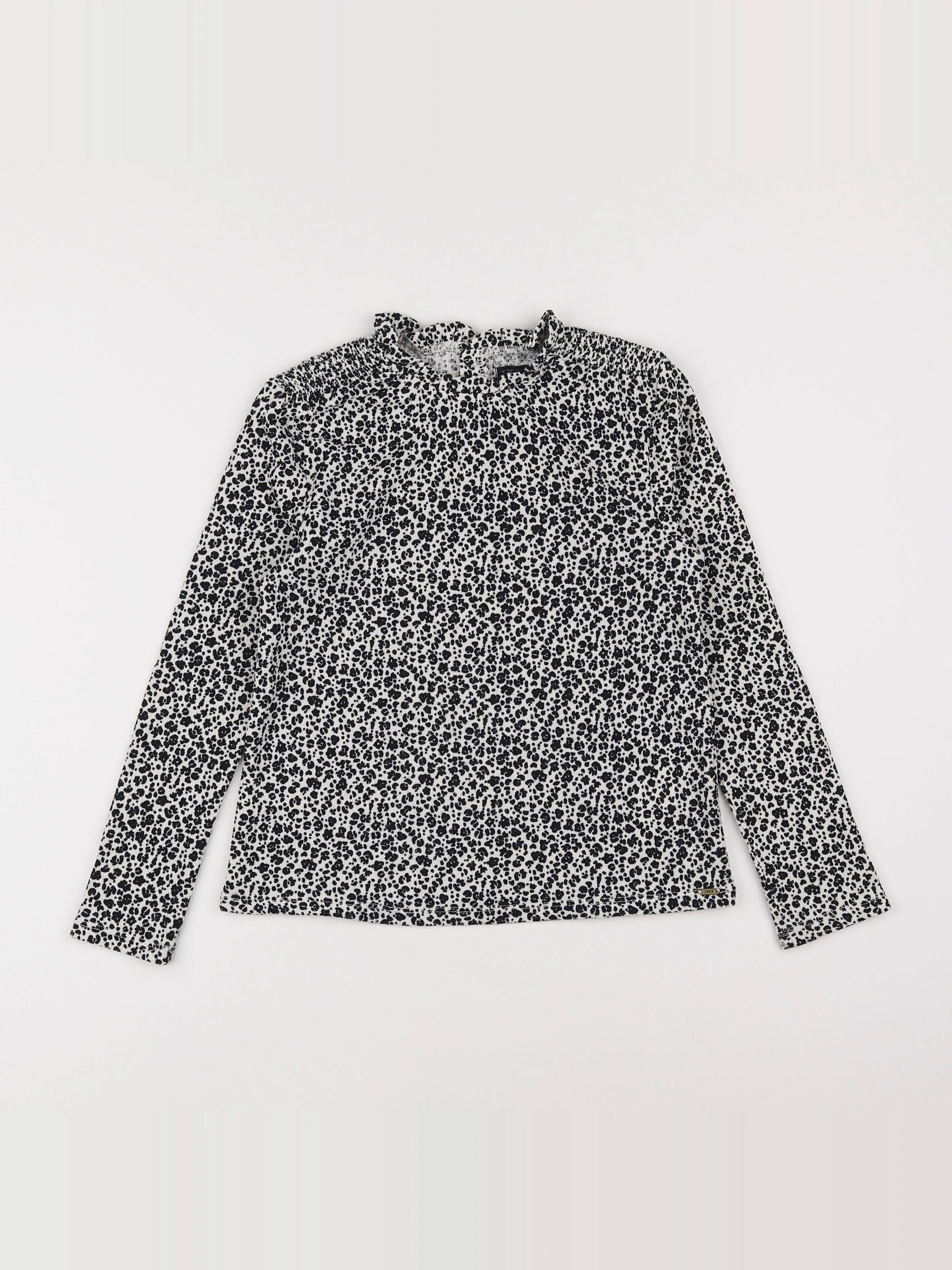 IKKS - blouse noir - 8 ans