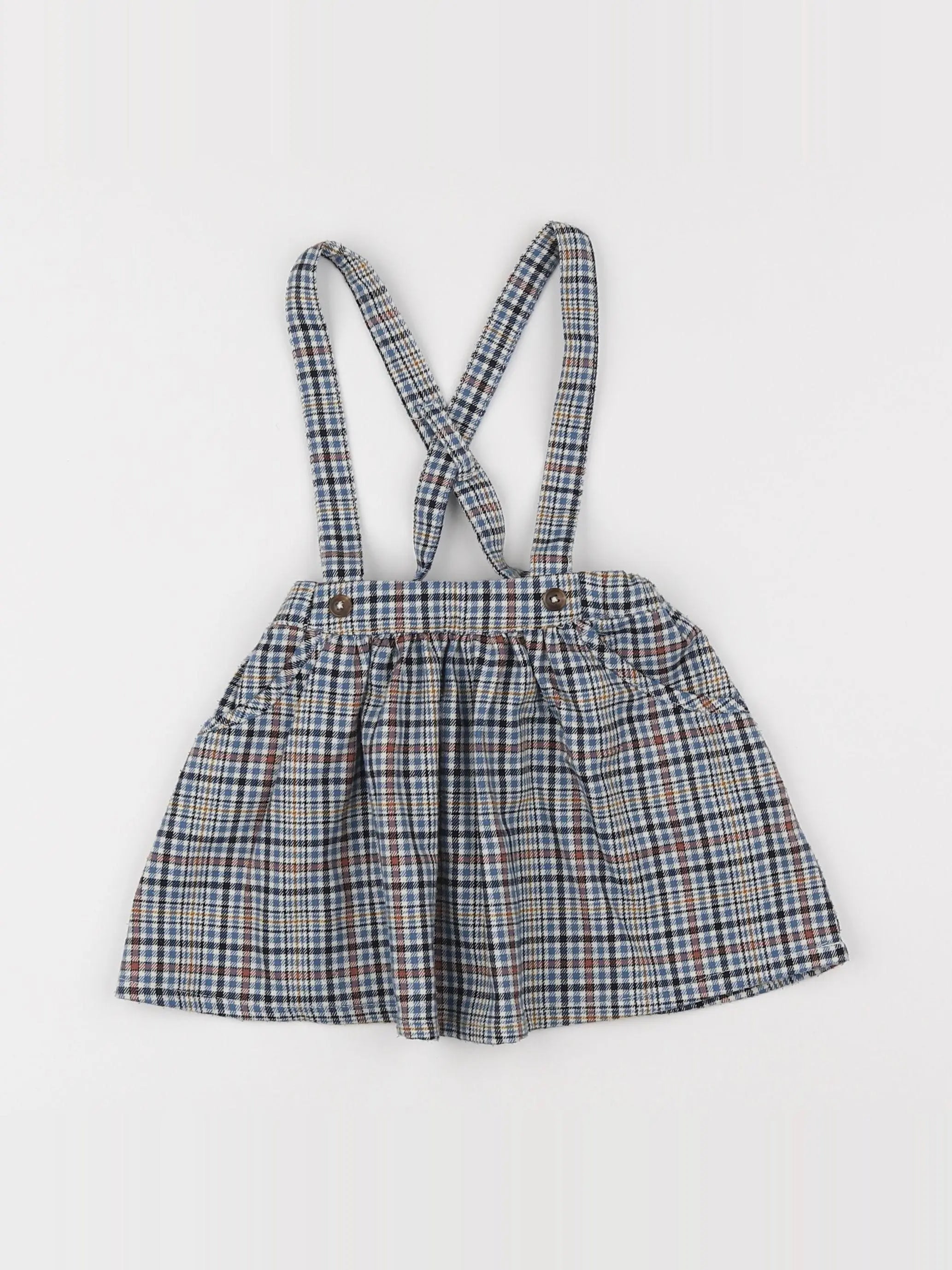 Vertbaudet - jupe bleu - 2 ans