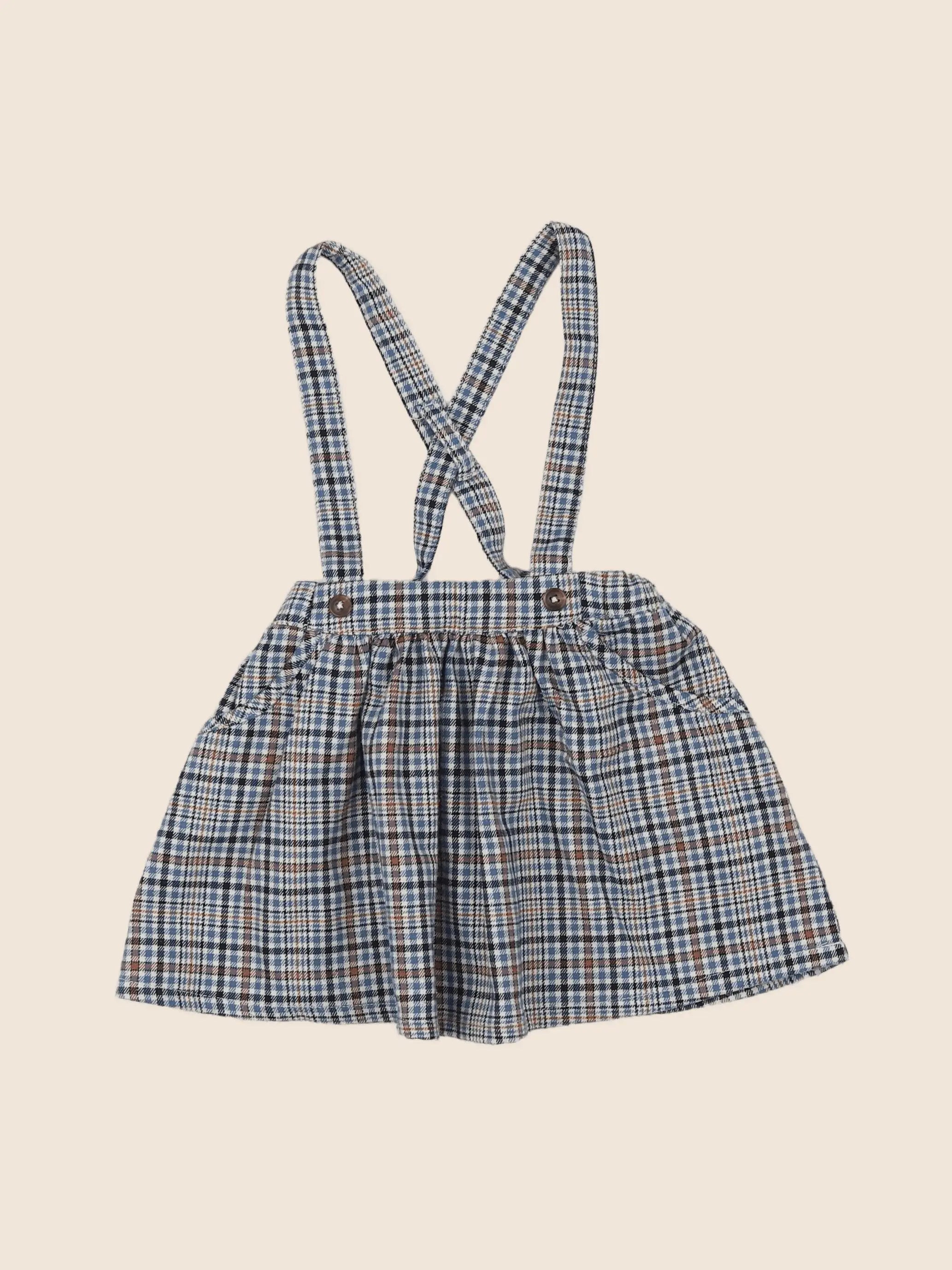 Vertbaudet - jupe bleu - 2 ans