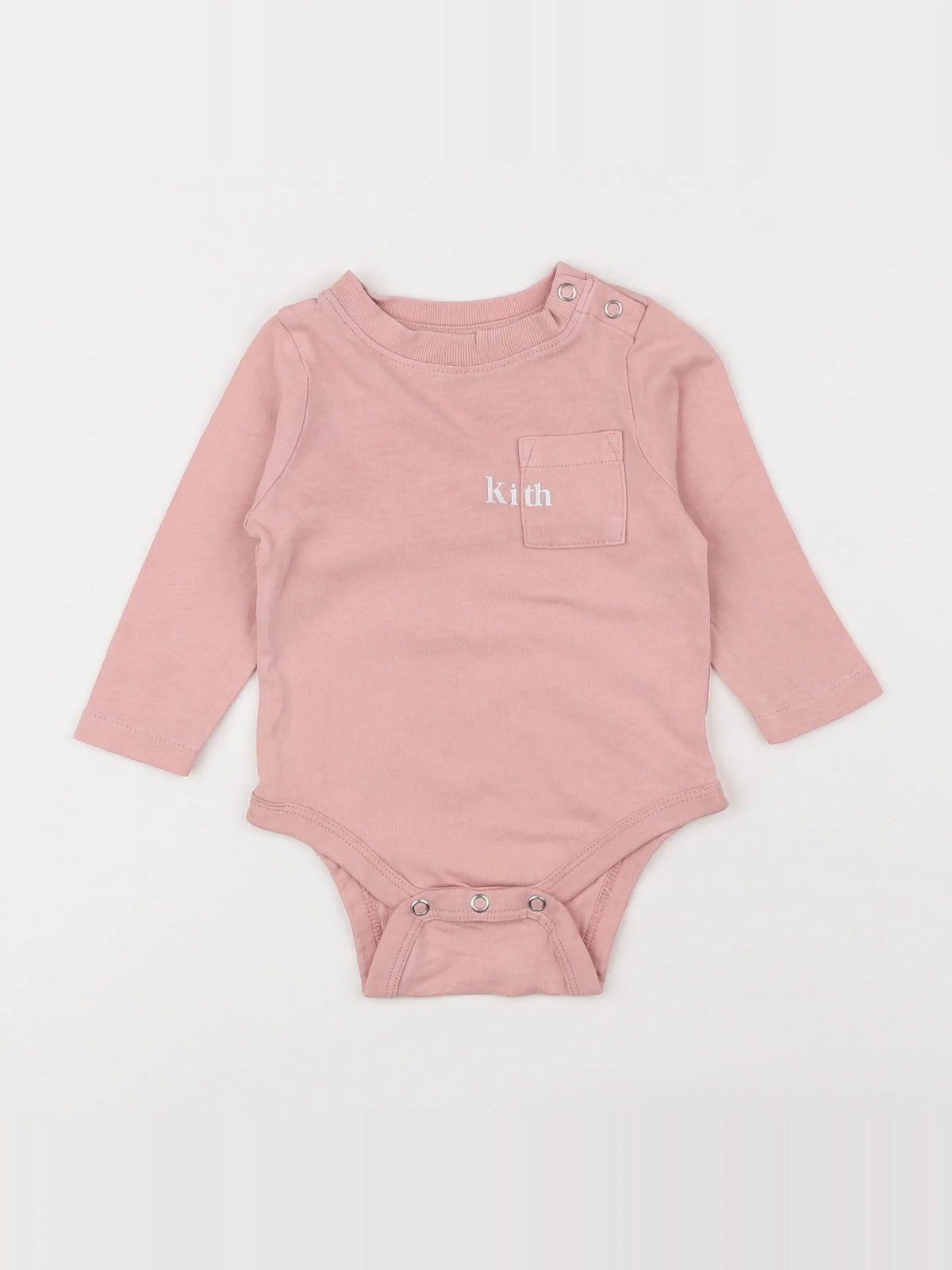 KITH - body tee-shirt rose - 3/6 mois