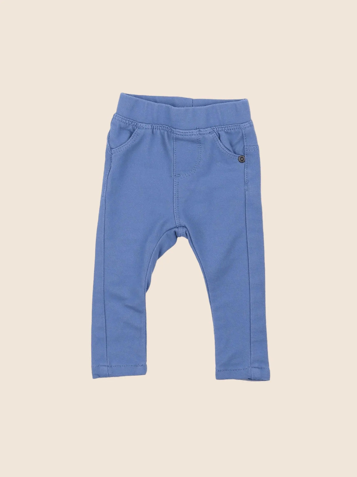 Vertbaudet - jegging bleu - 3 mois