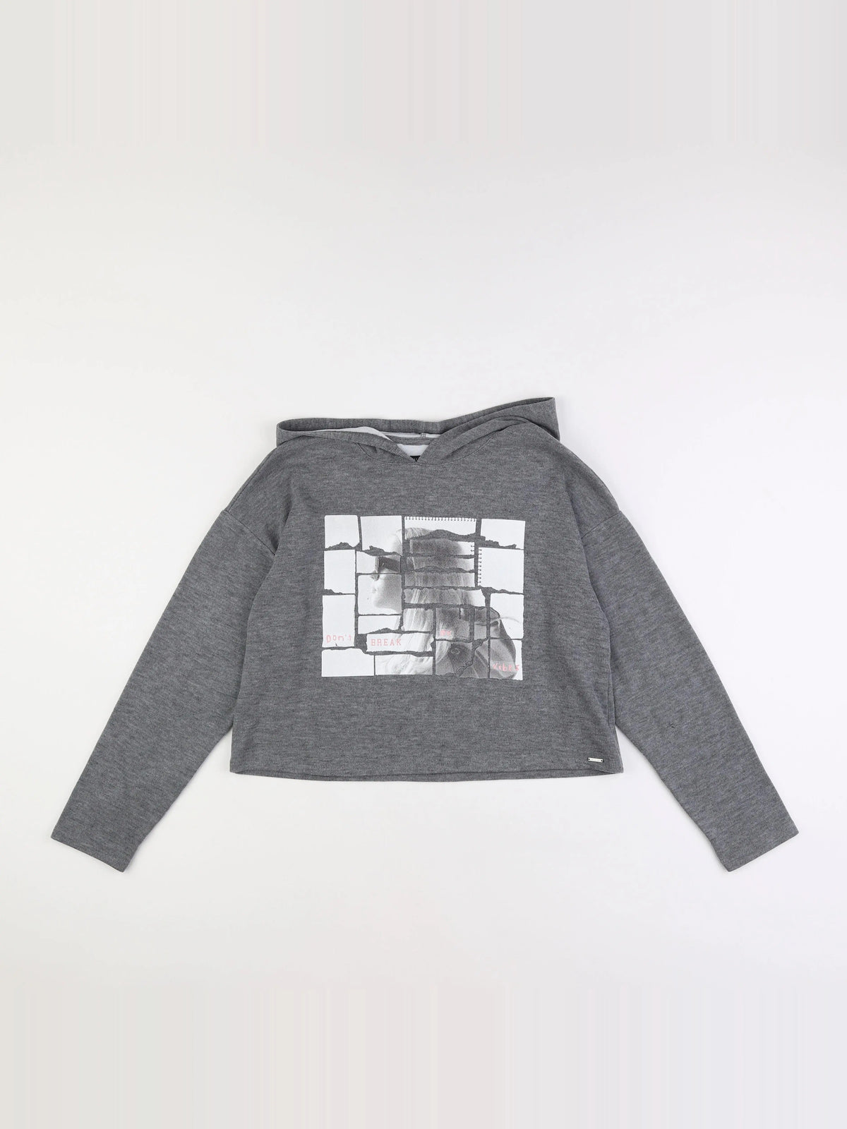 IKKS - sweat gris - 12 ans