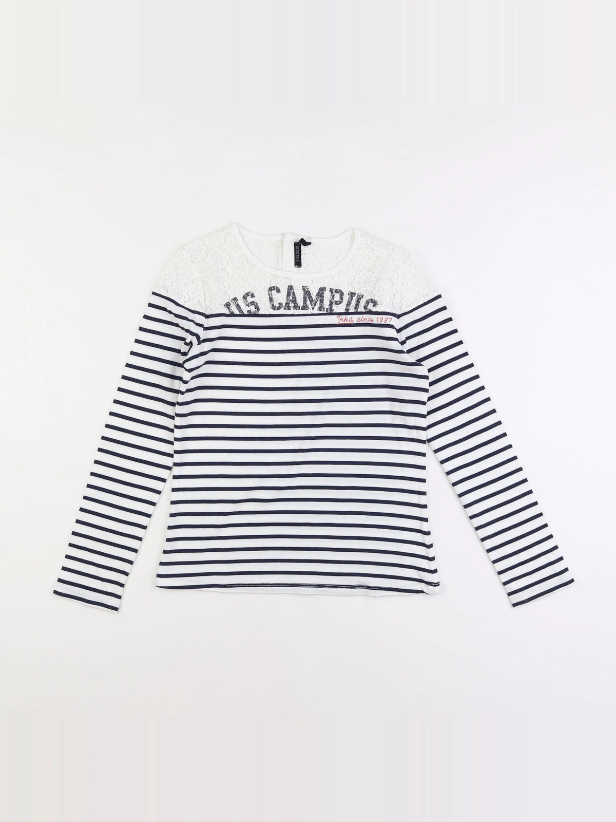 IKKS - tee-shirt bleu - 10 ans