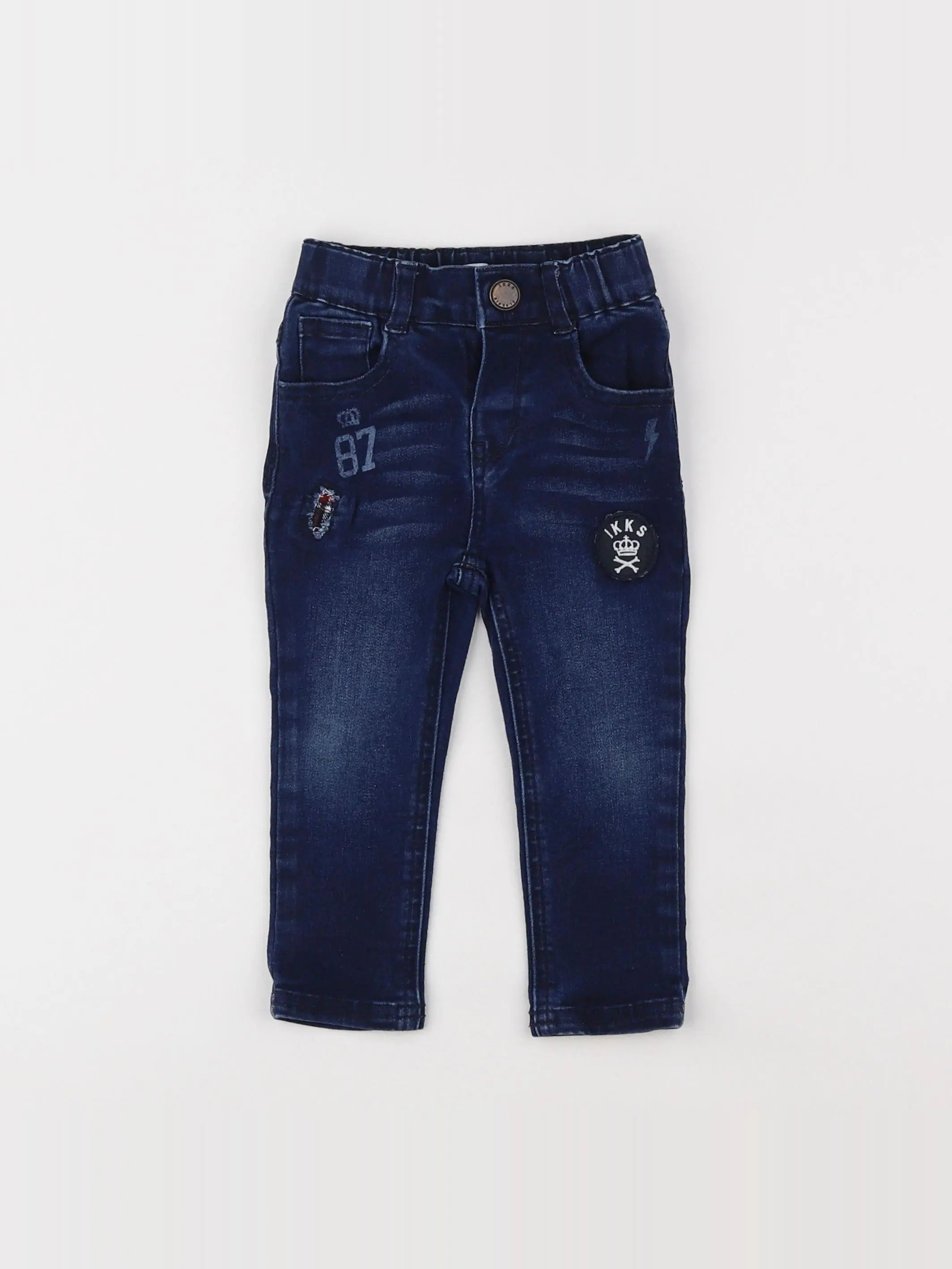 IKKS - jean bleu - 18 mois